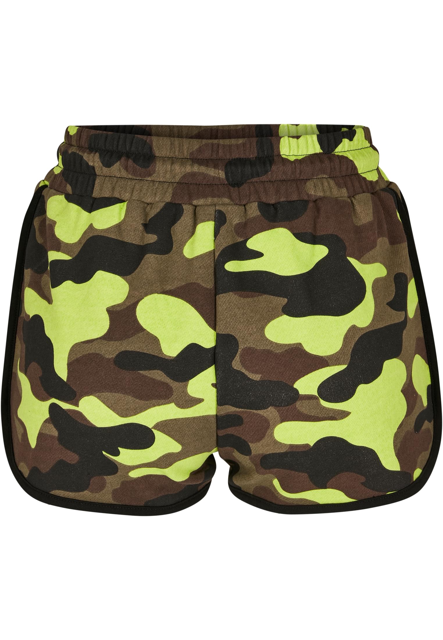 Ladies Printed Camo Hot Pants | frozenyellow camo