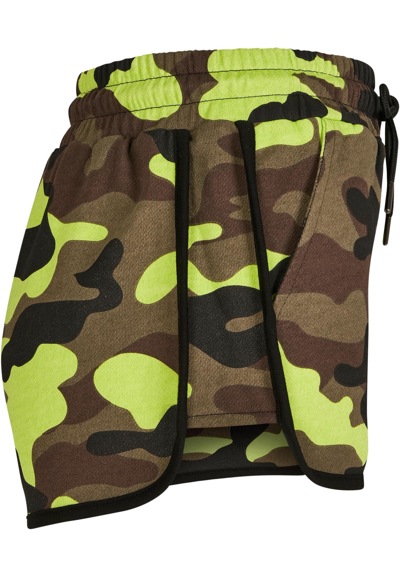 Ladies Printed Camo Hot Pants | frozenyellow camo