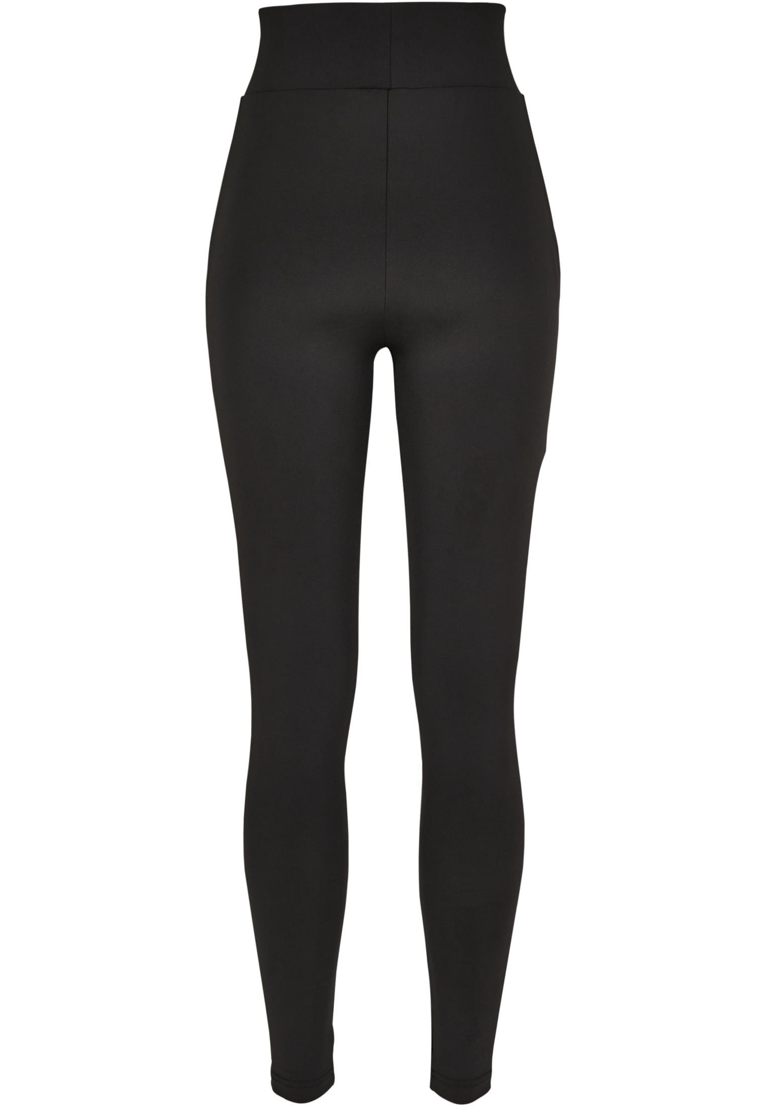 Ladies High Waist Leggings 2-Pack | black+black