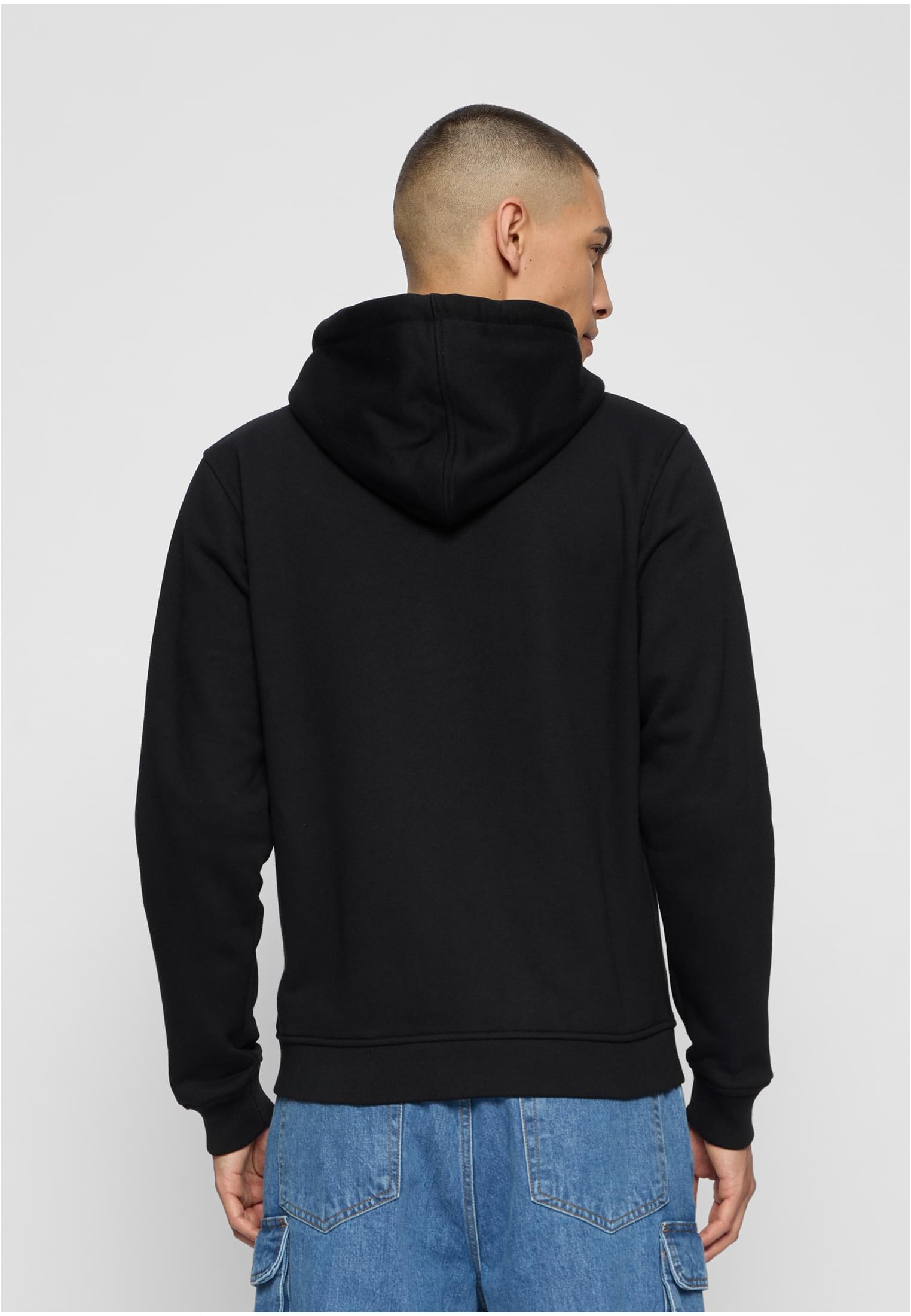 2-tone Zip Hoody | blk/blk