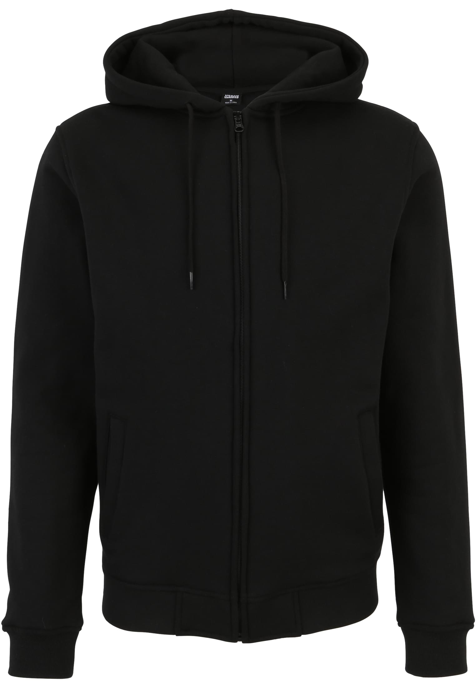 2-tone Zip Hoody | blk/blk