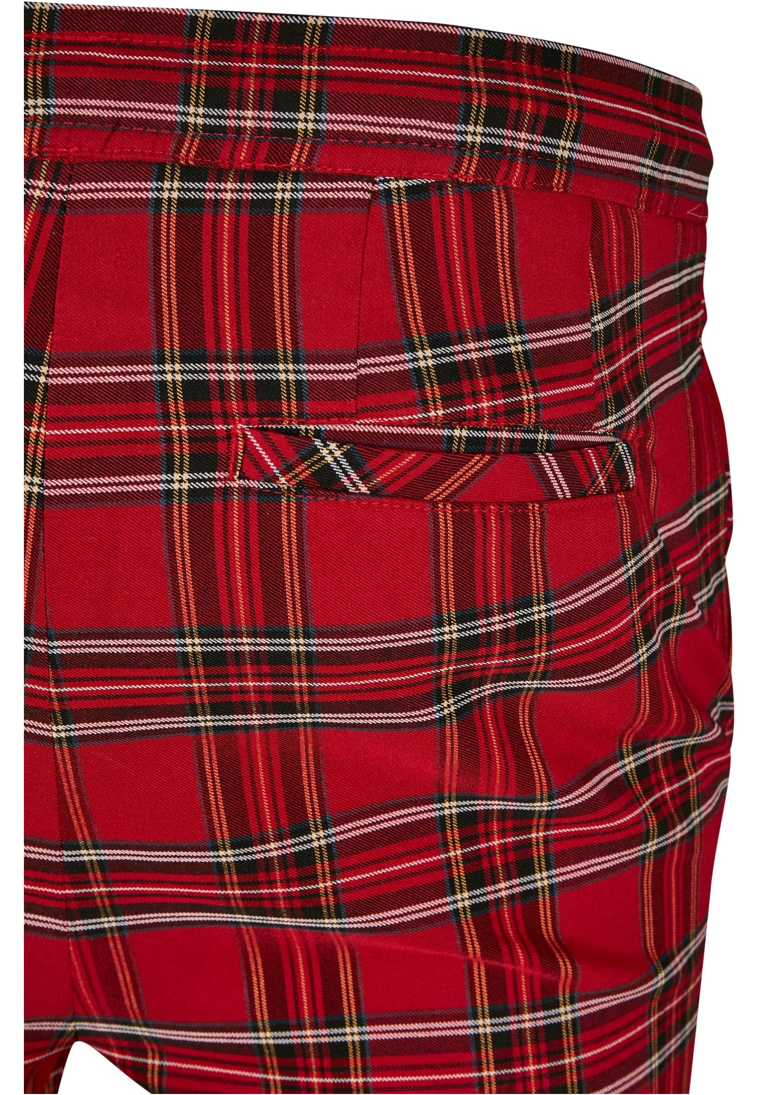 Checker Shorts | red/blk