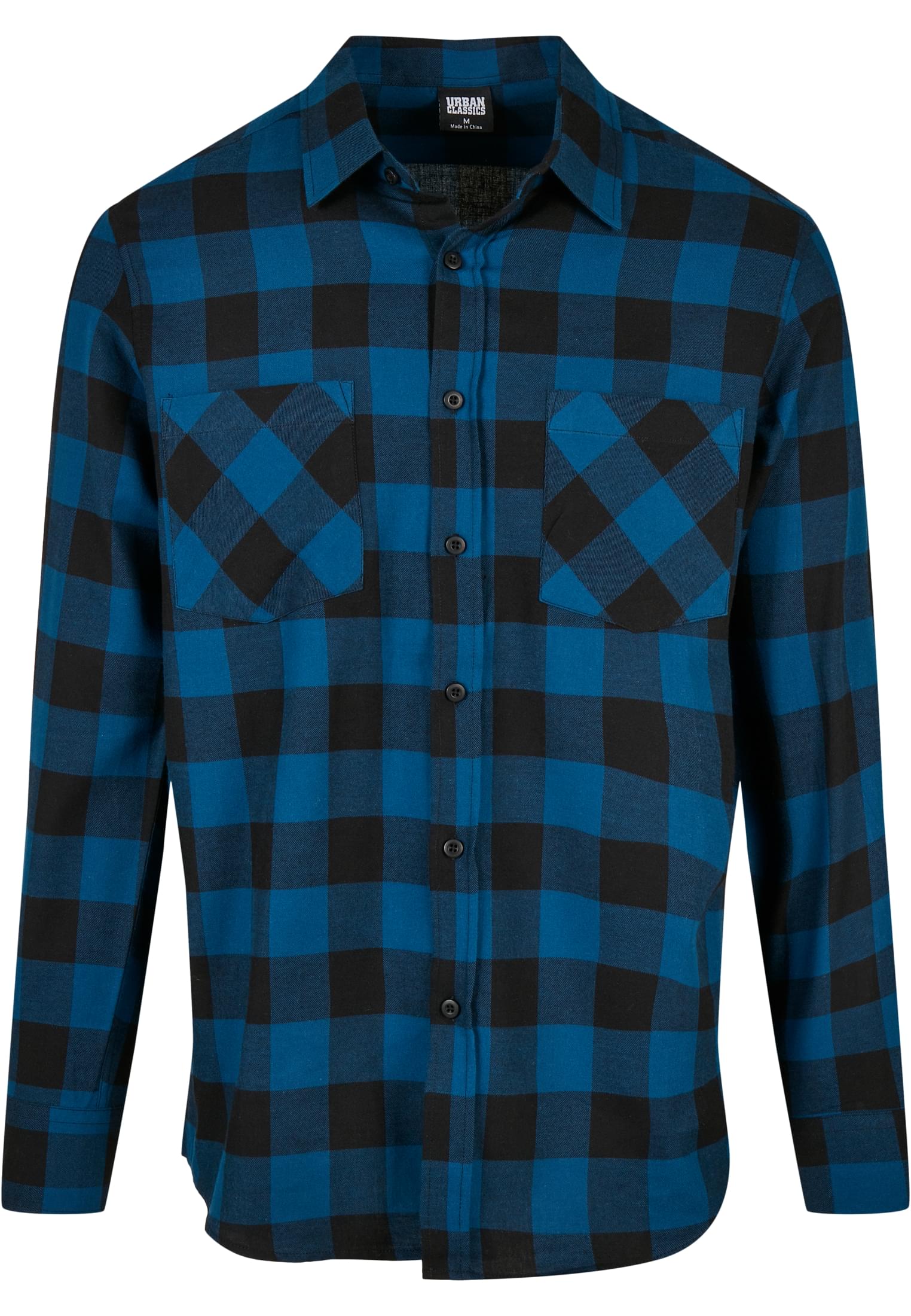 Checked Flanell Shirt | blue/black