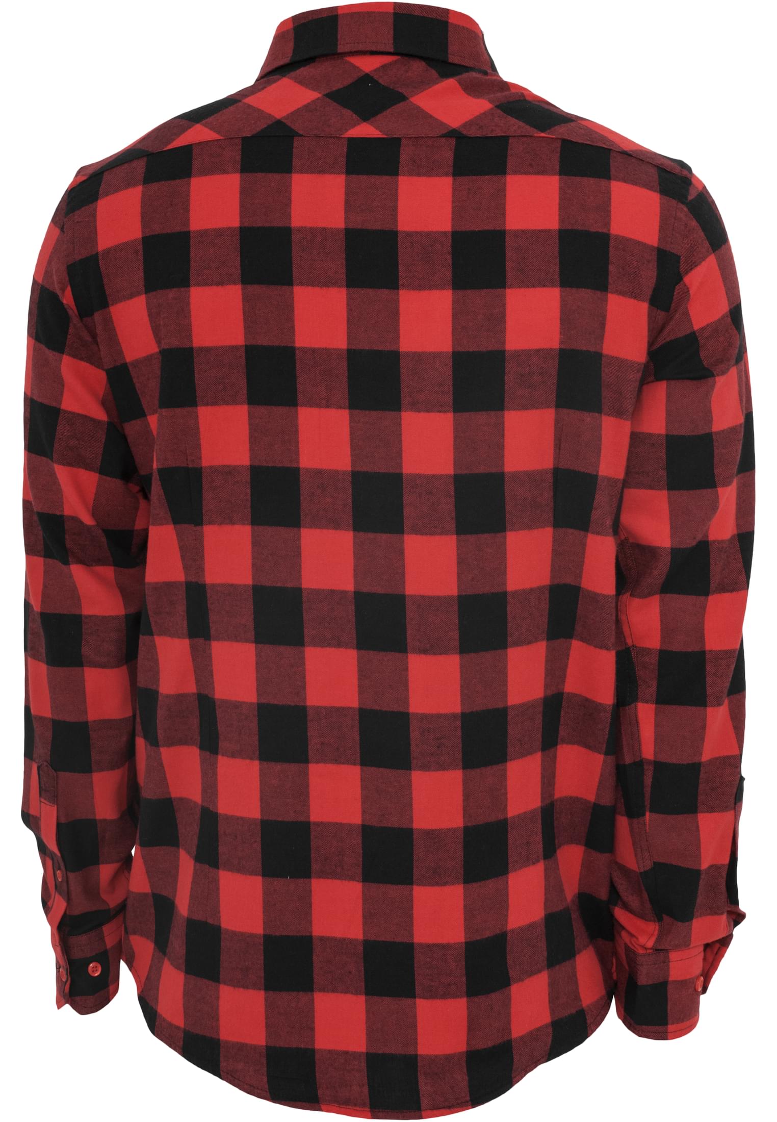 Checked Flanell Shirt | blk/red