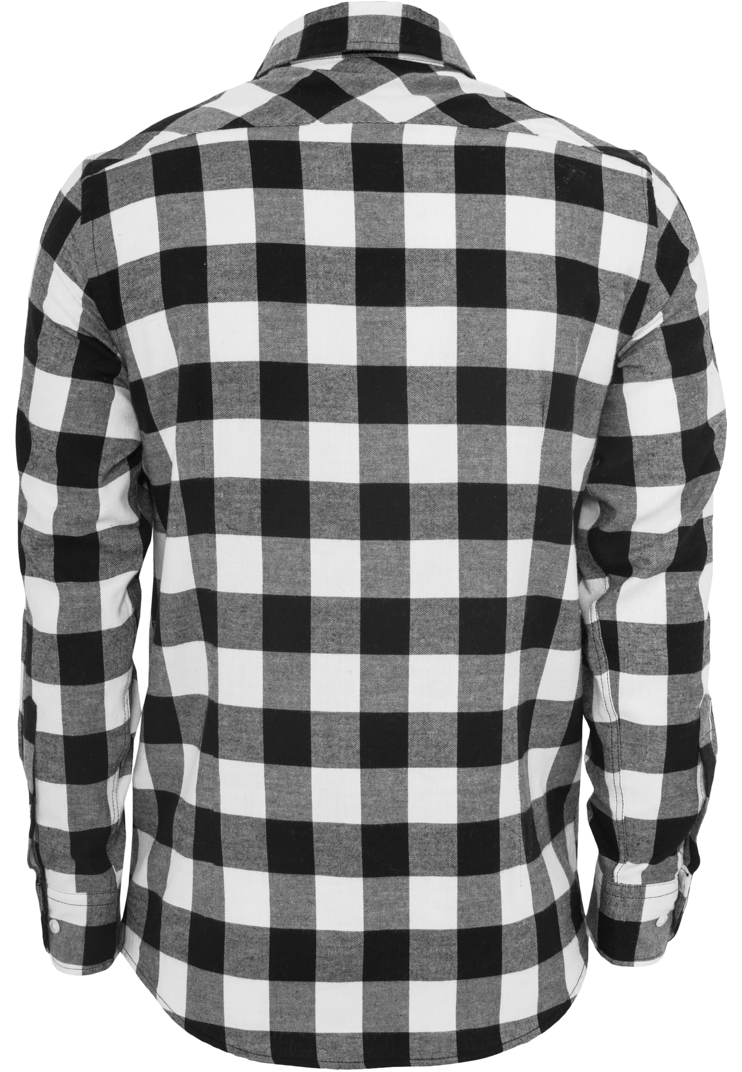 Checked Flanell Shirt | blk/wht