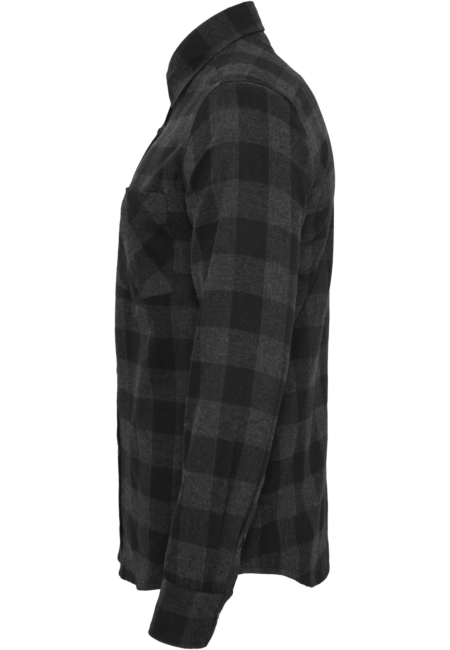 Checked Flanell Shirt | blk/cha