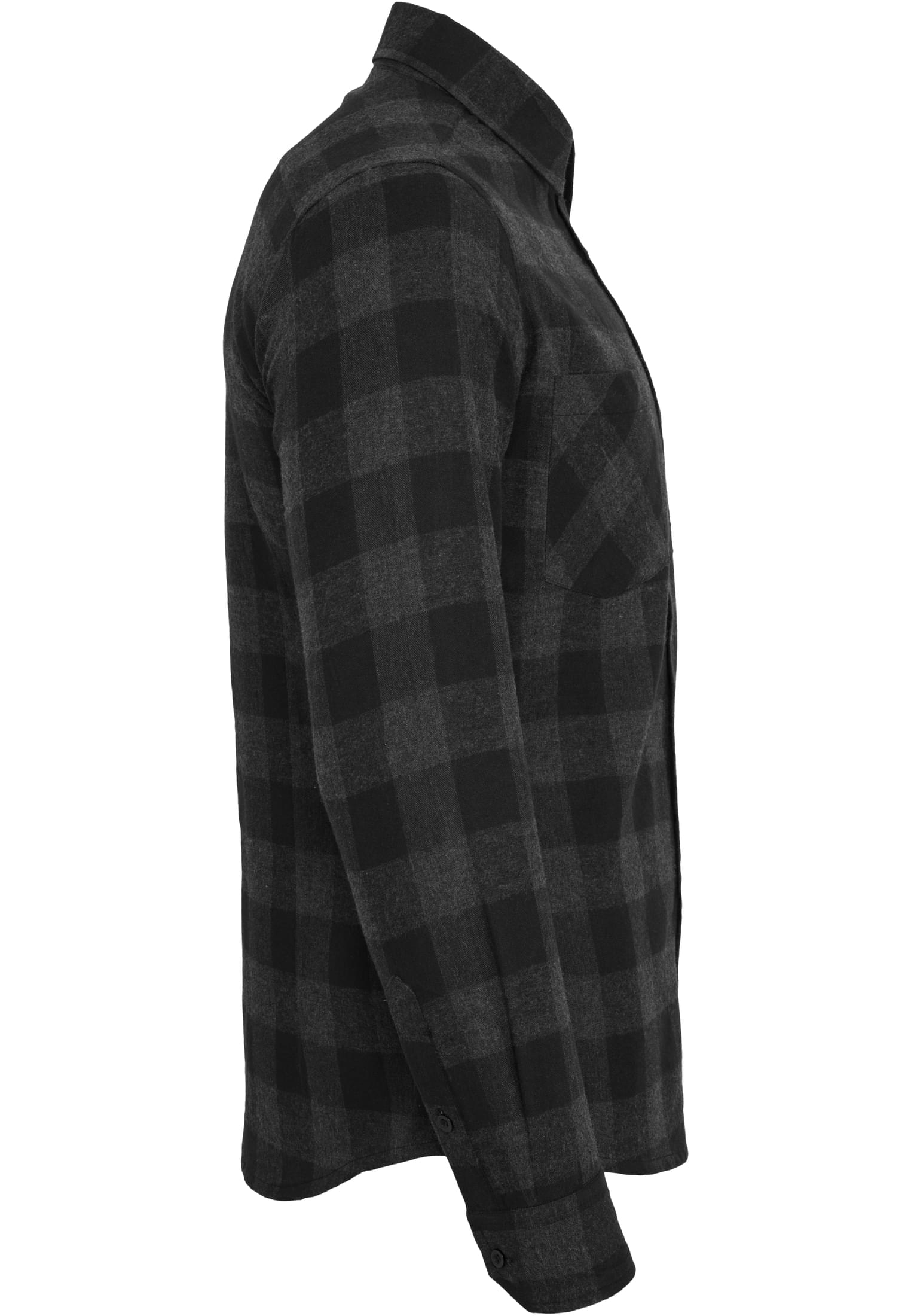 Checked Flanell Shirt | blk/cha