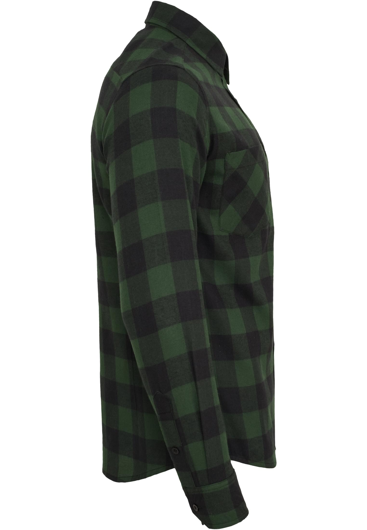 Checked Flanell Shirt | blk/forest