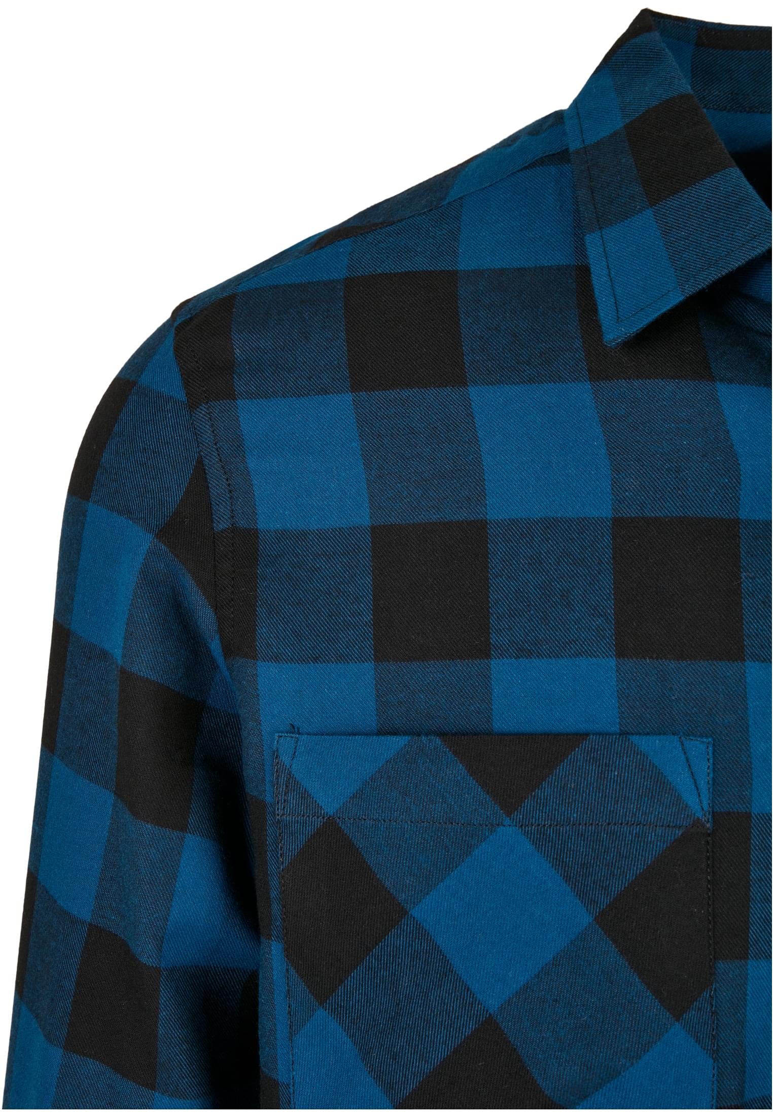 Checked Flanell Shirt | blue/black