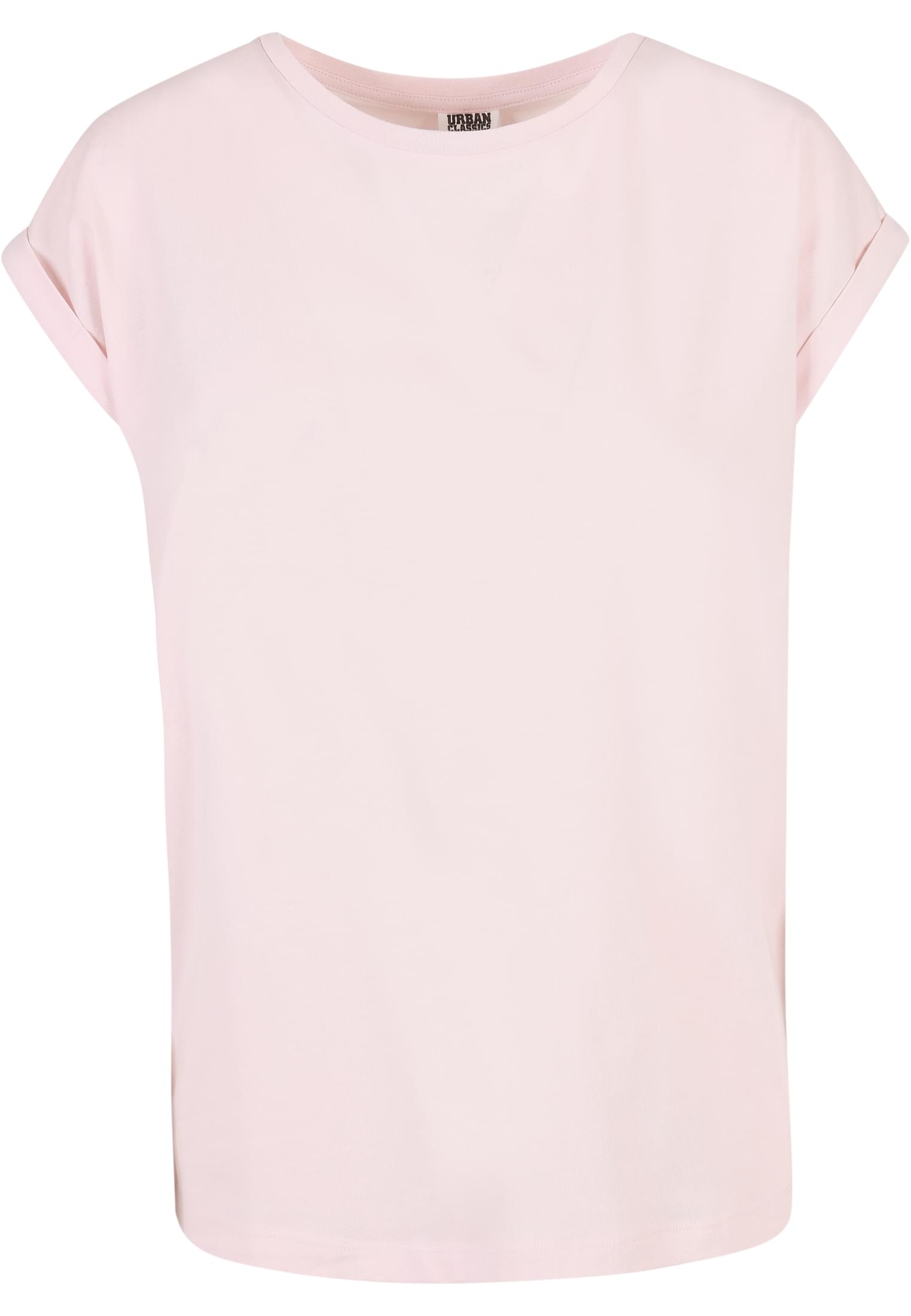 Ladies Organic Extended Shoulder Tee | pink