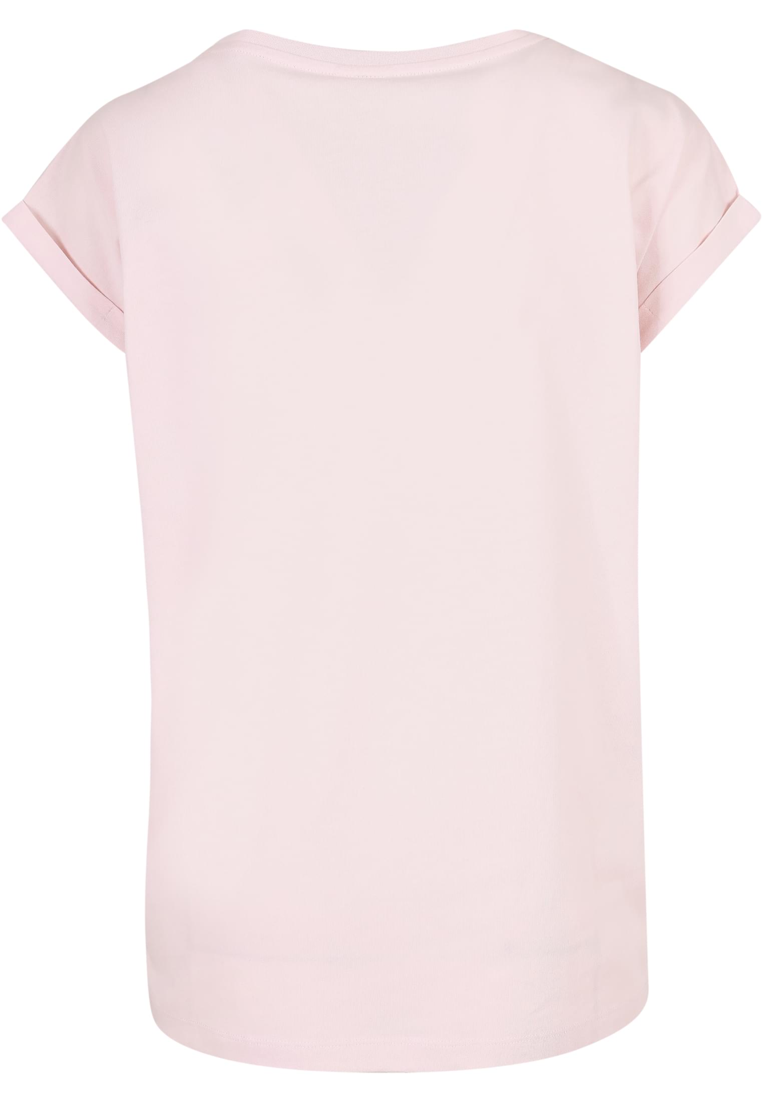 Ladies Organic Extended Shoulder Tee | pink