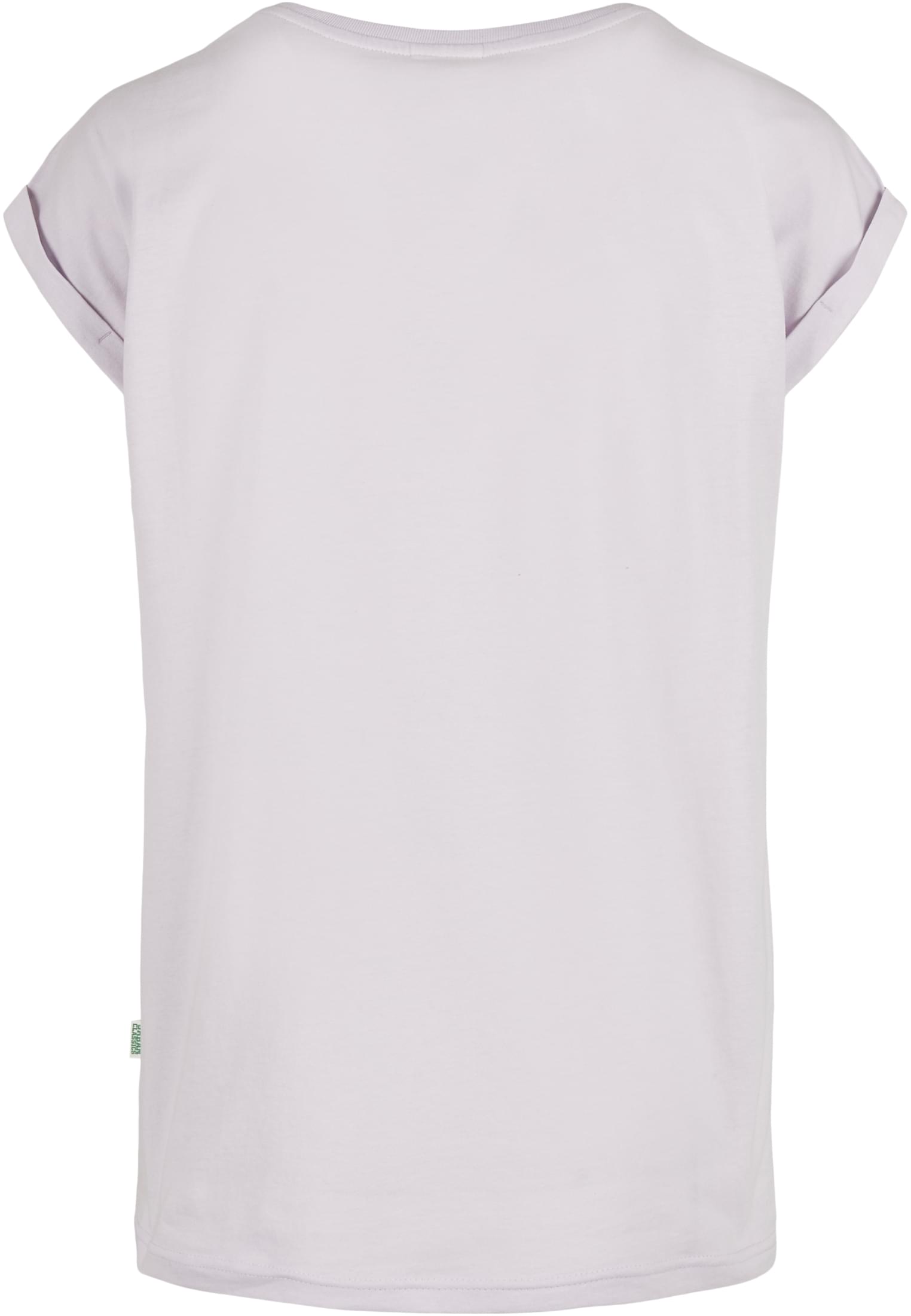 Ladies Organic Extended Shoulder Tee | softlilac