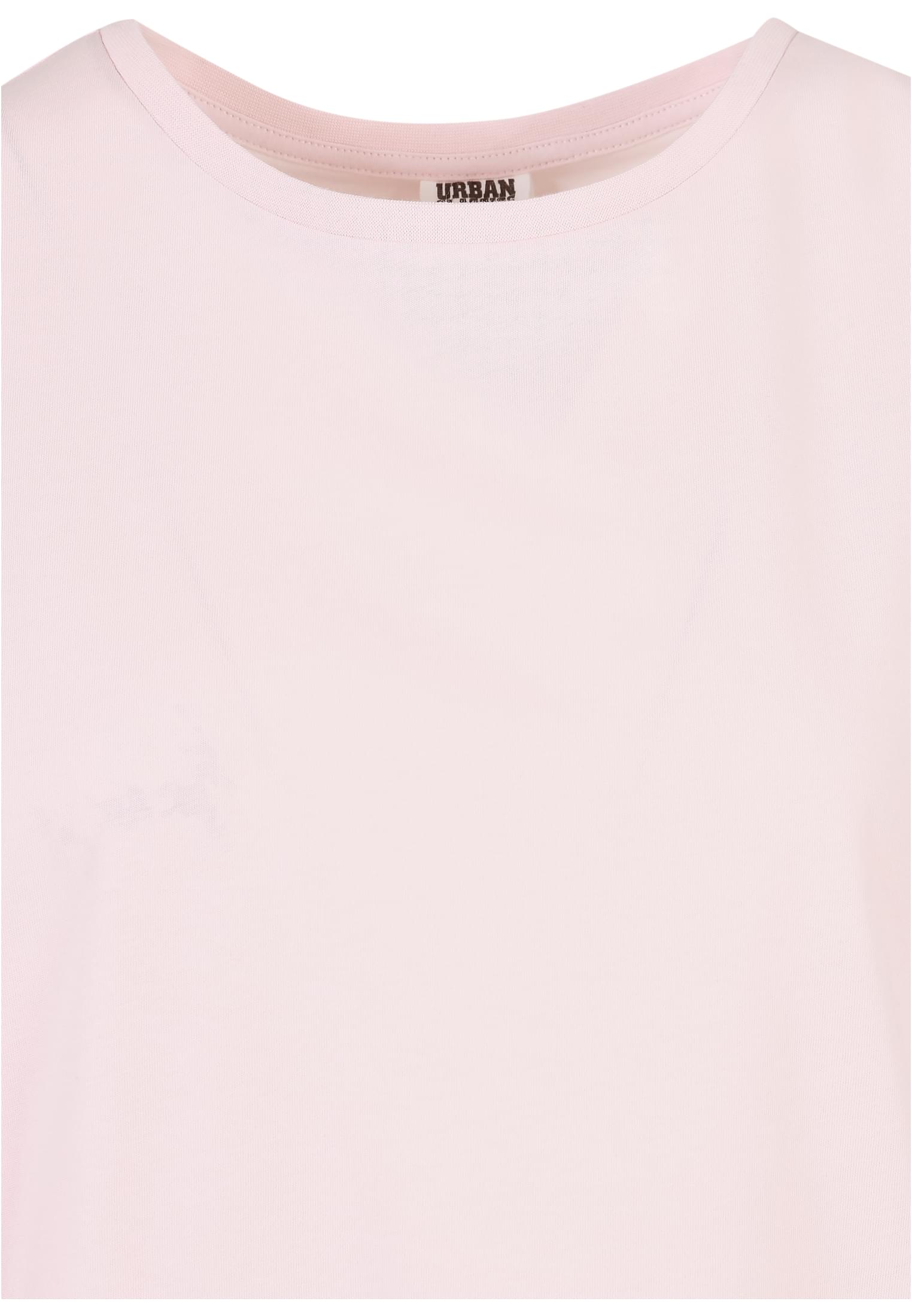 Ladies Organic Extended Shoulder Tee | pink