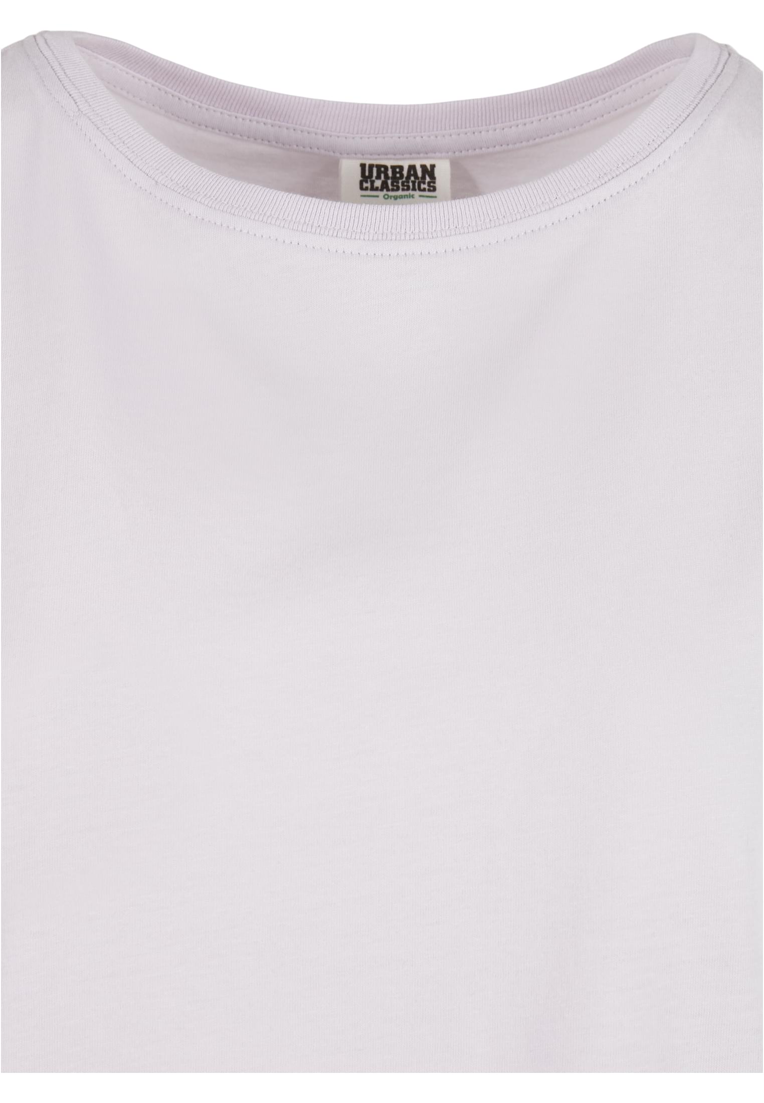 Ladies Organic Extended Shoulder Tee | softlilac