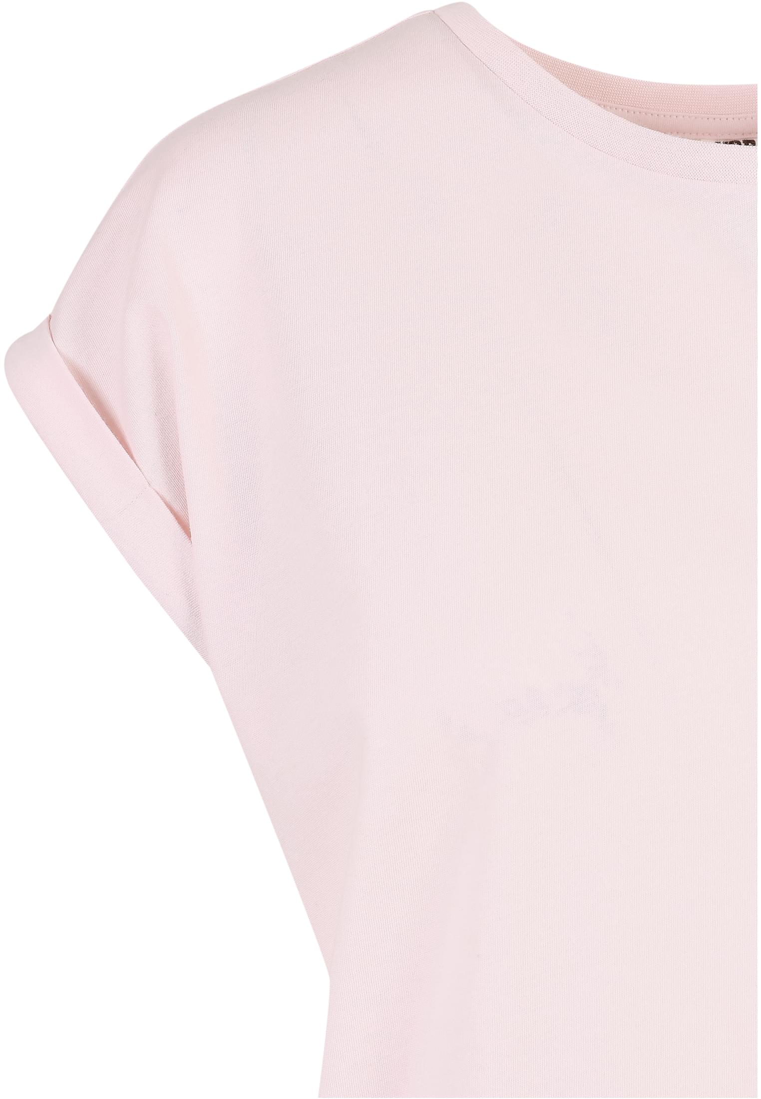 Ladies Organic Extended Shoulder Tee | pink