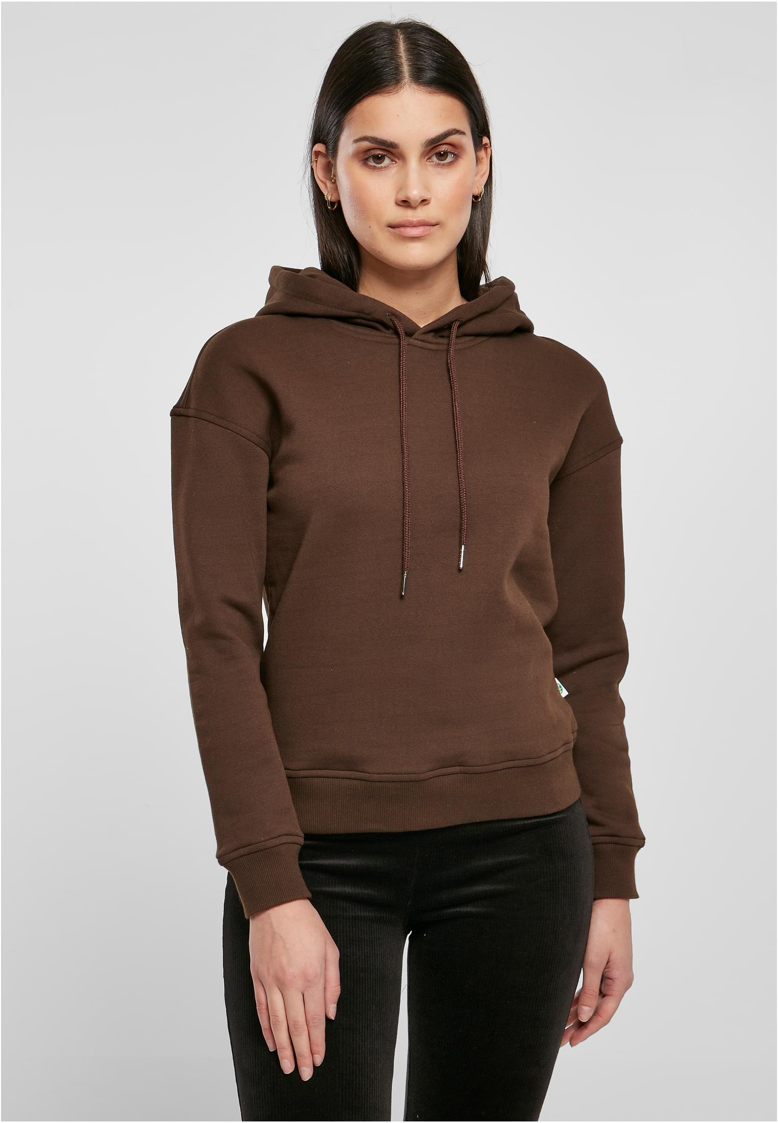 Ladies Organic Hoody | brown