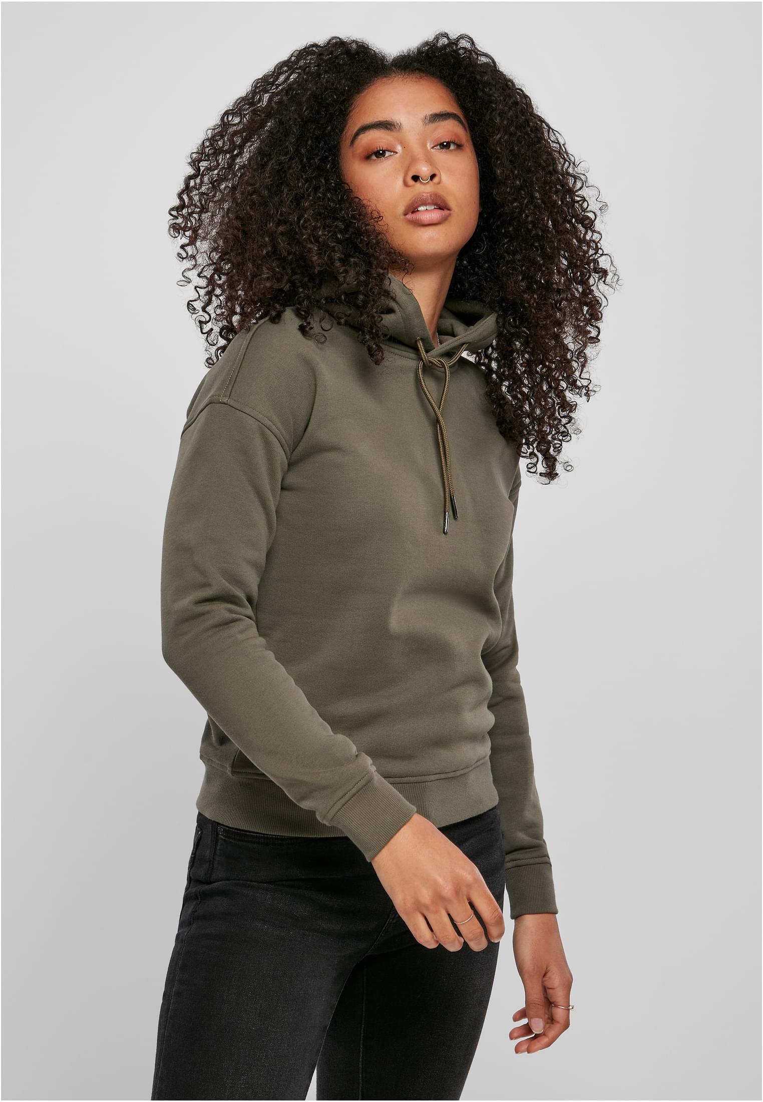 Ladies Organic Hoody | olive