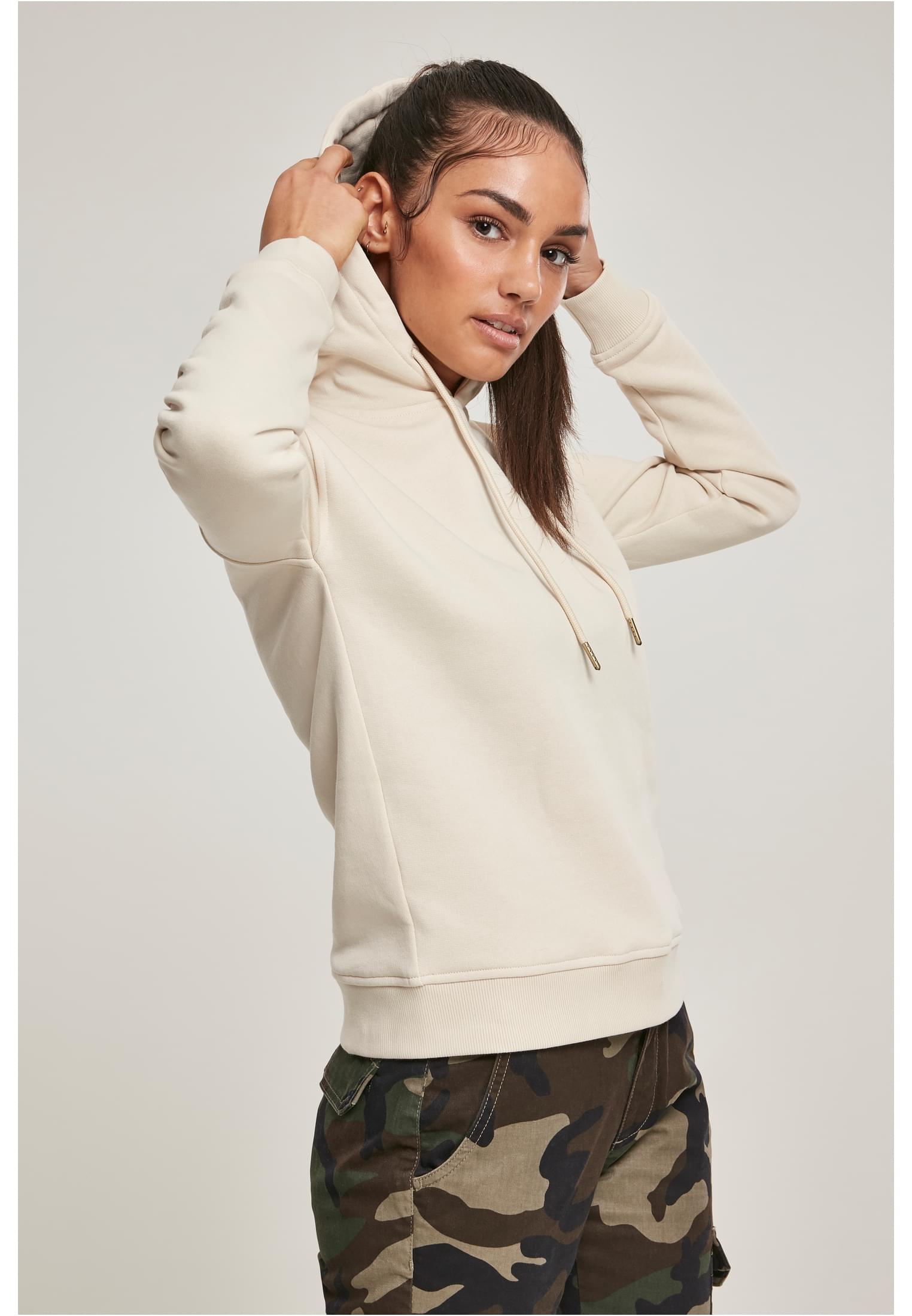 Ladies Organic Hoody | sand