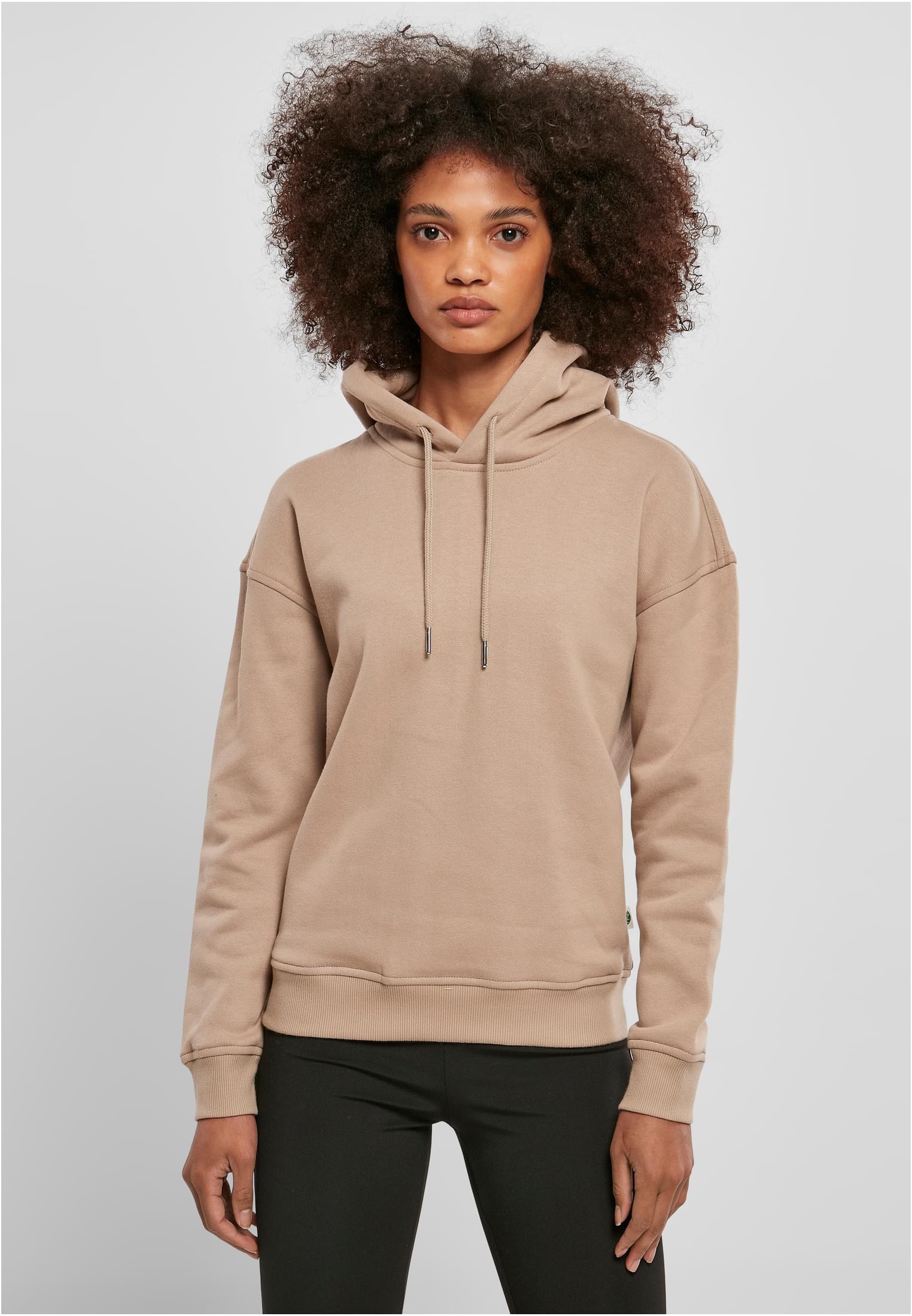 Ladies Organic Hoody | softtaupe