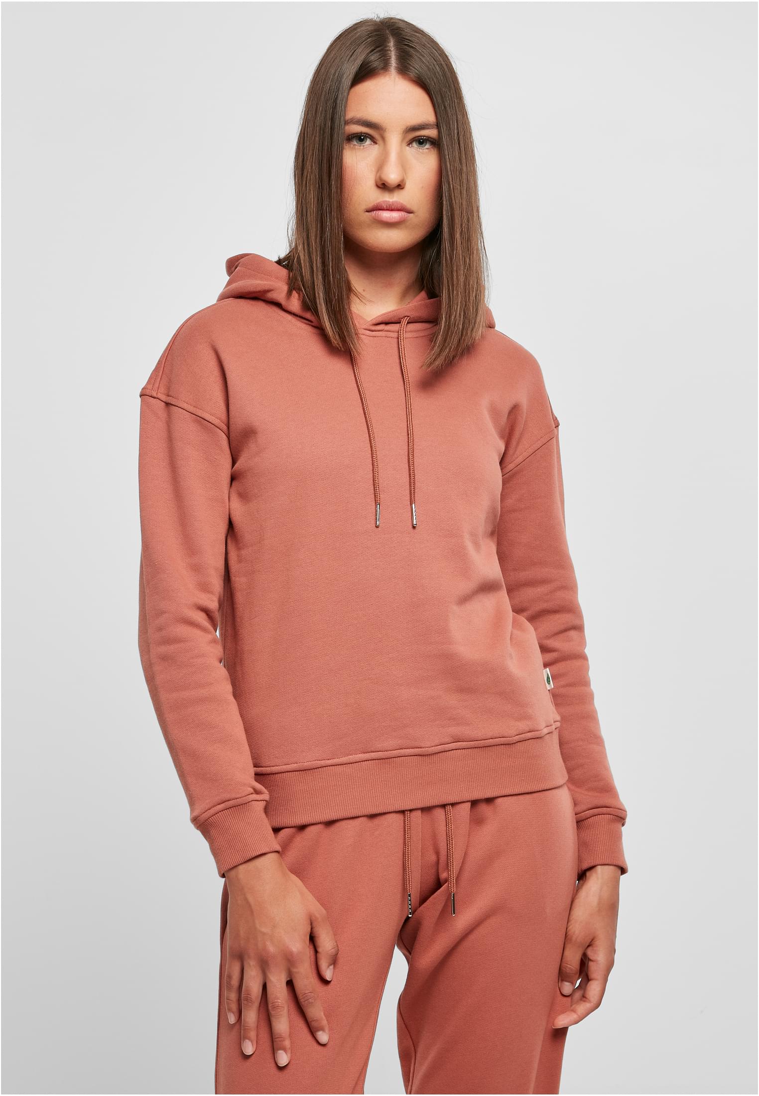 Ladies Organic Hoody | terracotta