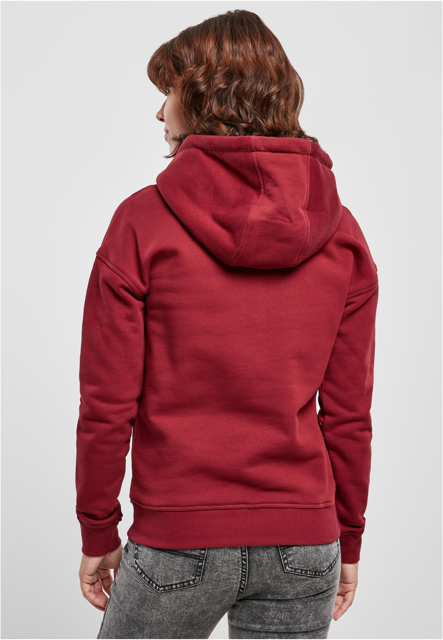 Ladies Organic Hoody | burgundy