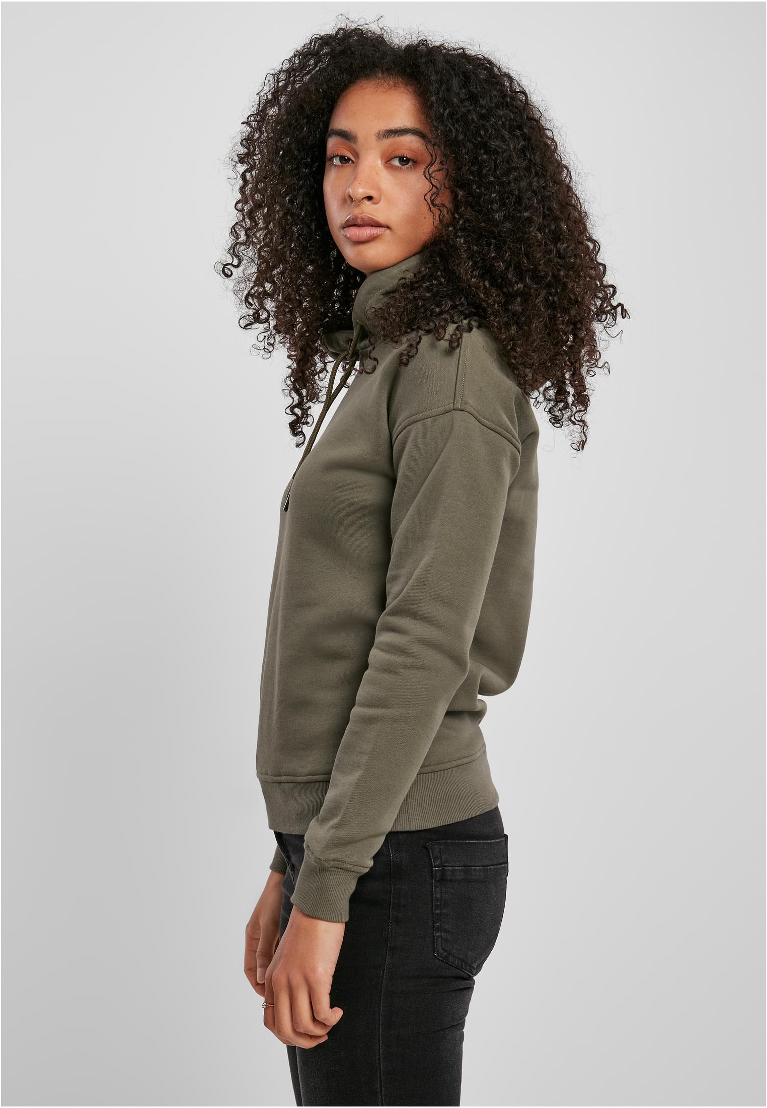 Ladies Organic Hoody | olive