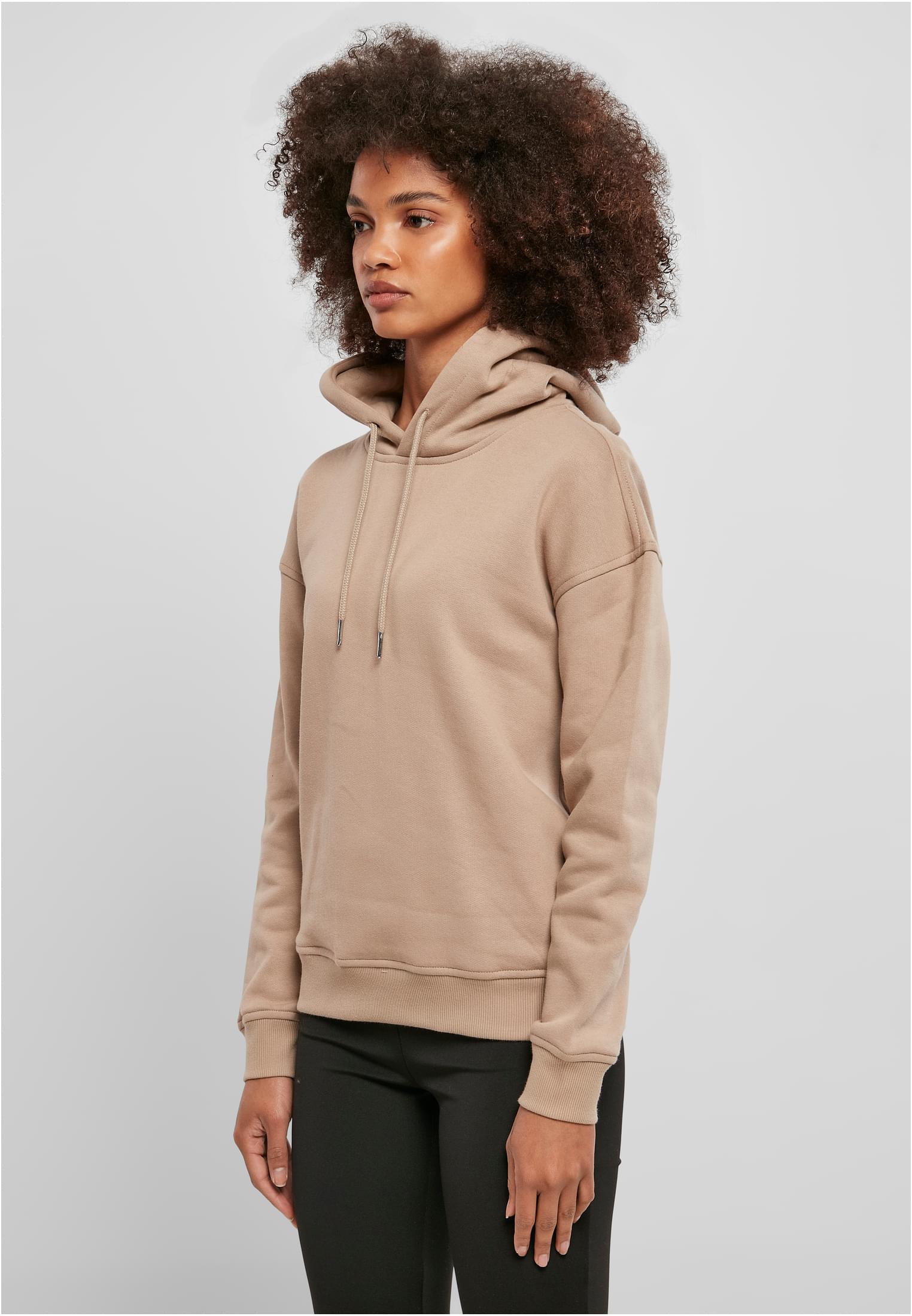 Ladies Organic Hoody | softtaupe