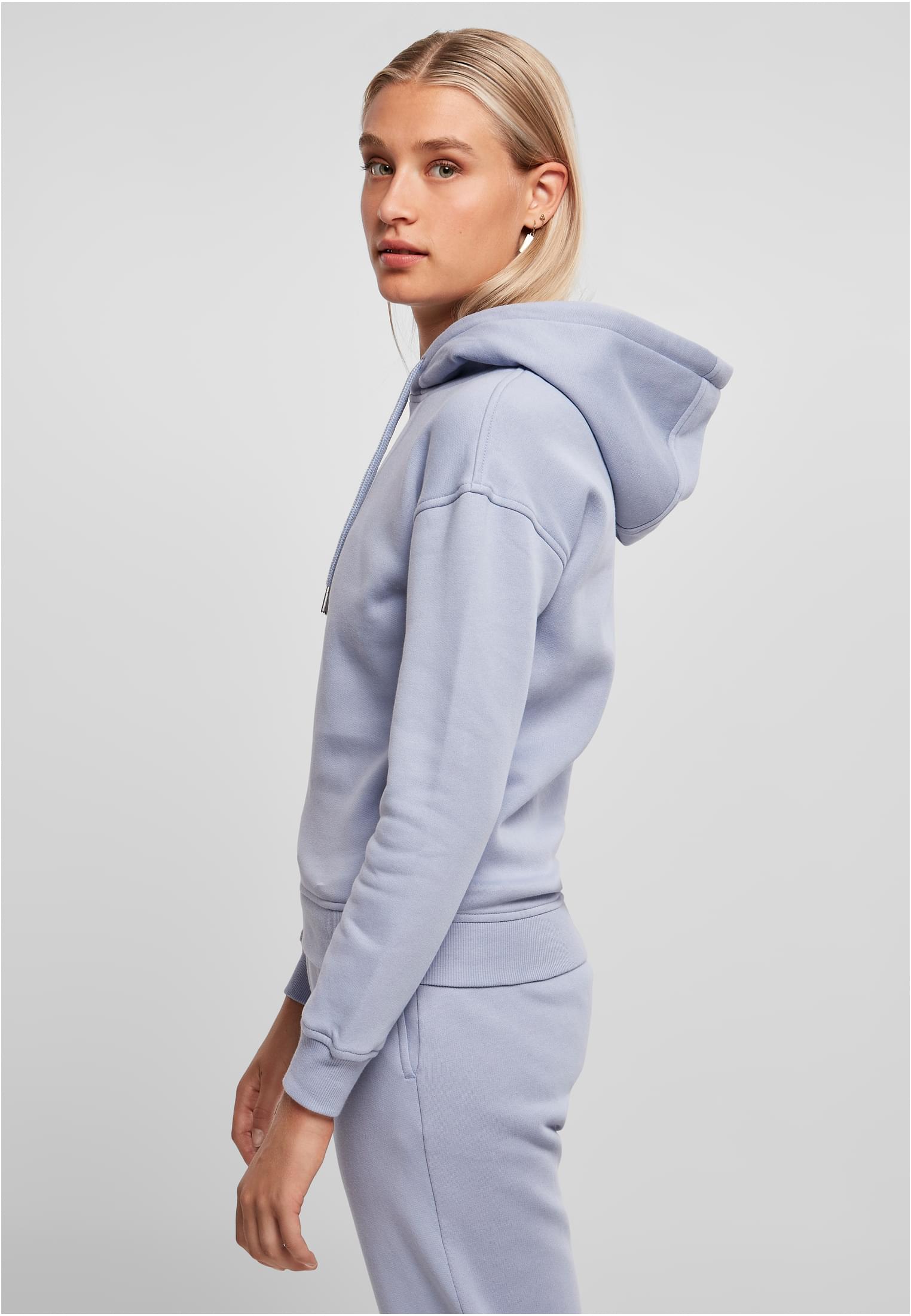 Ladies Organic Hoody | violablue