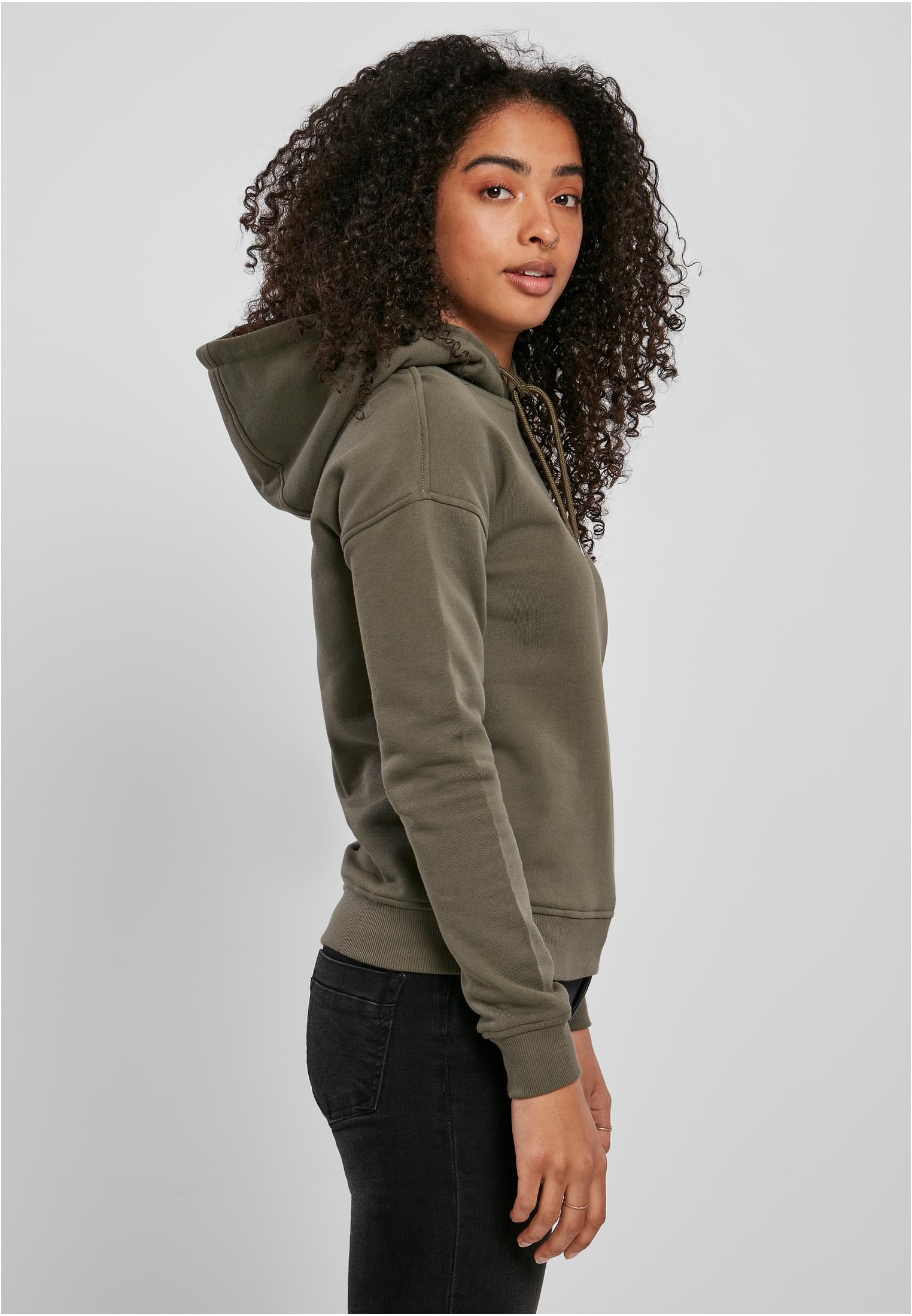 Ladies Organic Hoody | olive