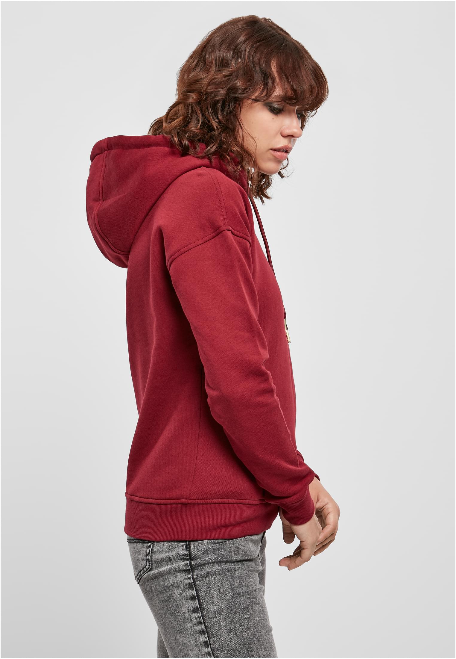 Ladies Organic Hoody | burgundy