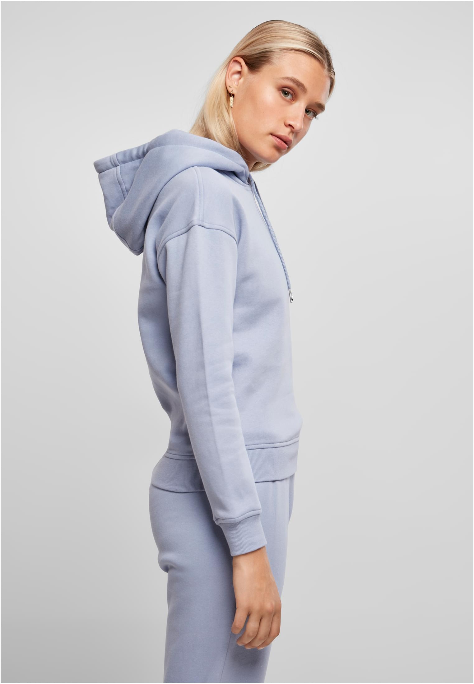 Ladies Organic Hoody | violablue