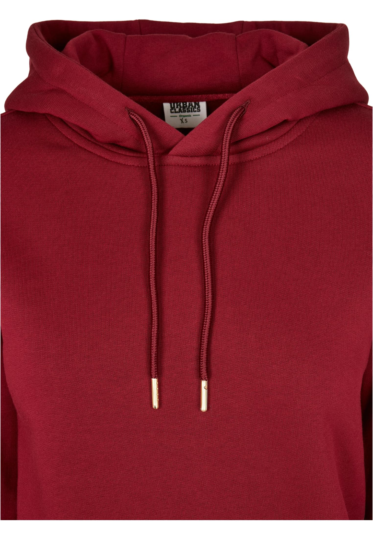 Ladies Organic Hoody | burgundy