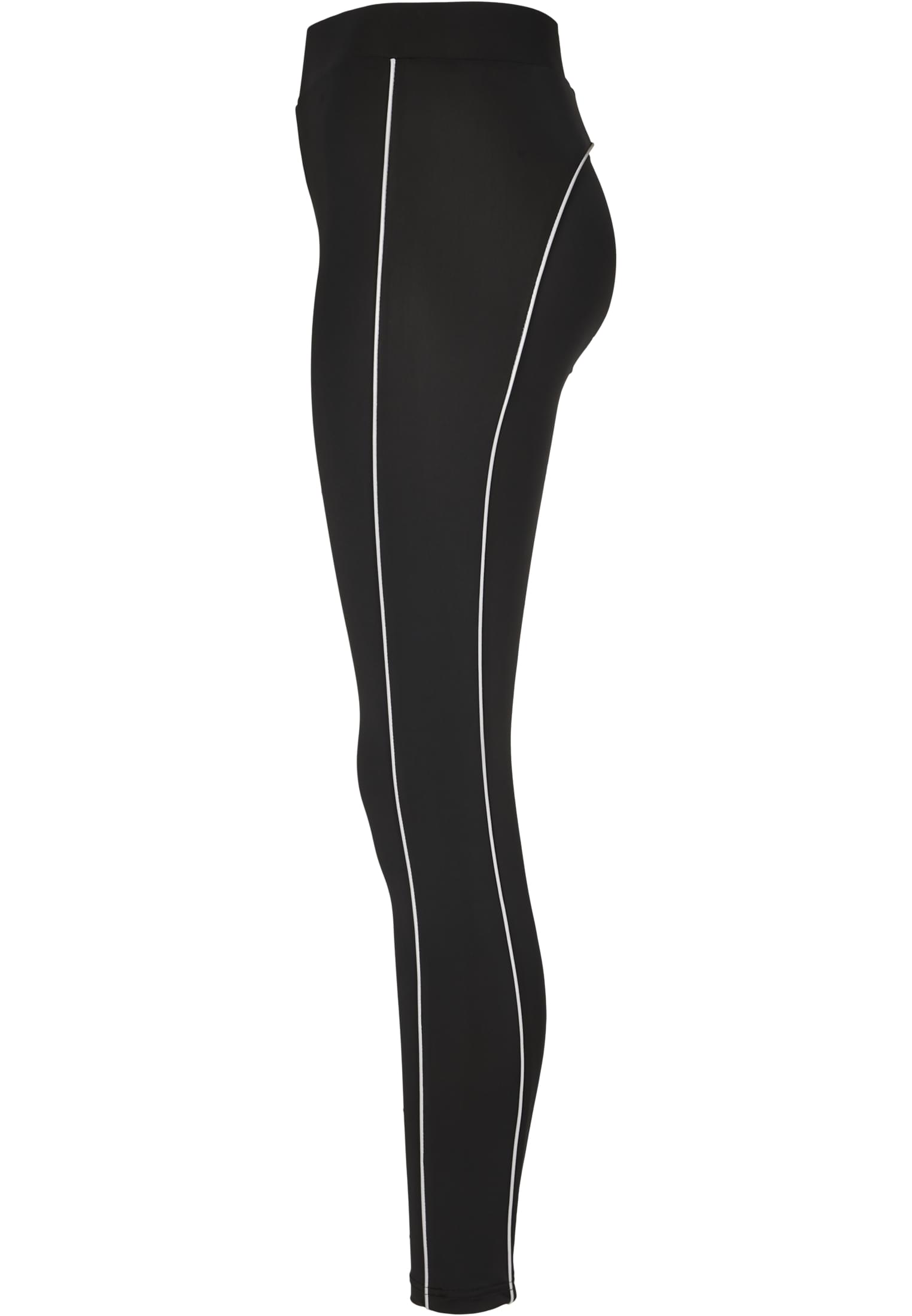 Ladies High Waist Reflective Leggins | black