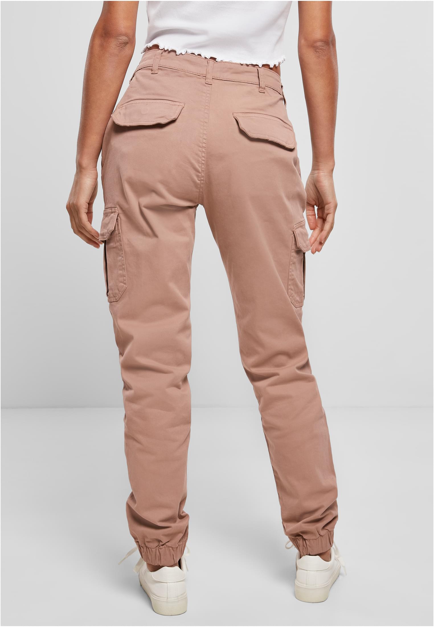 Ladies High Waist Cargo Pants | duskrose