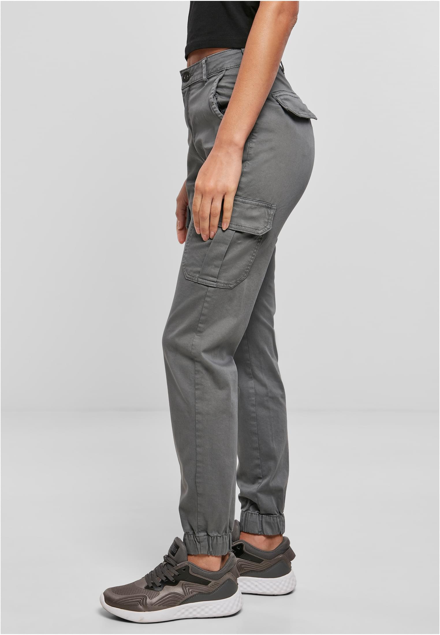 Ladies High Waist Cargo Pants | lightshadow