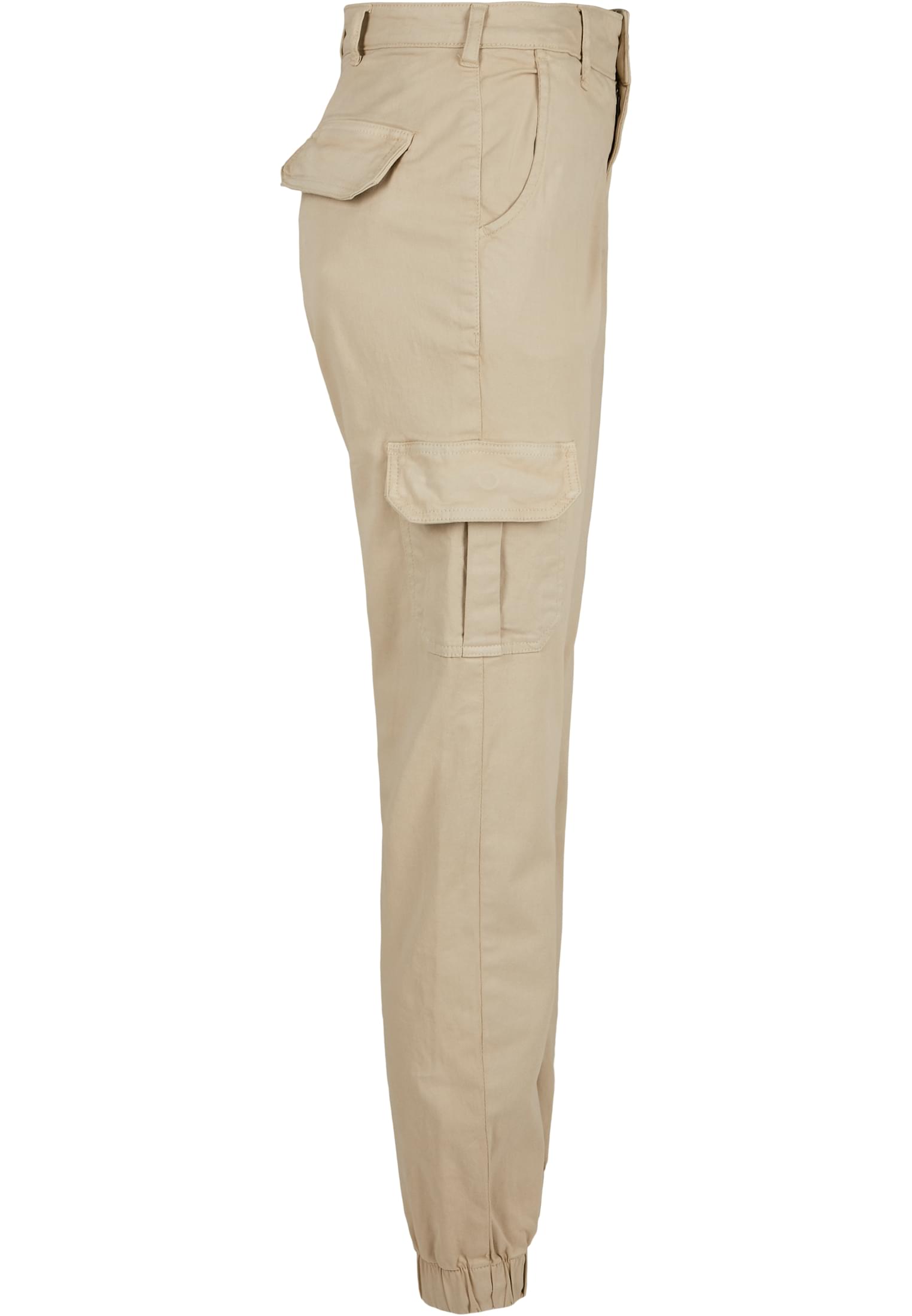 Ladies High Waist Cargo Pants | concrete