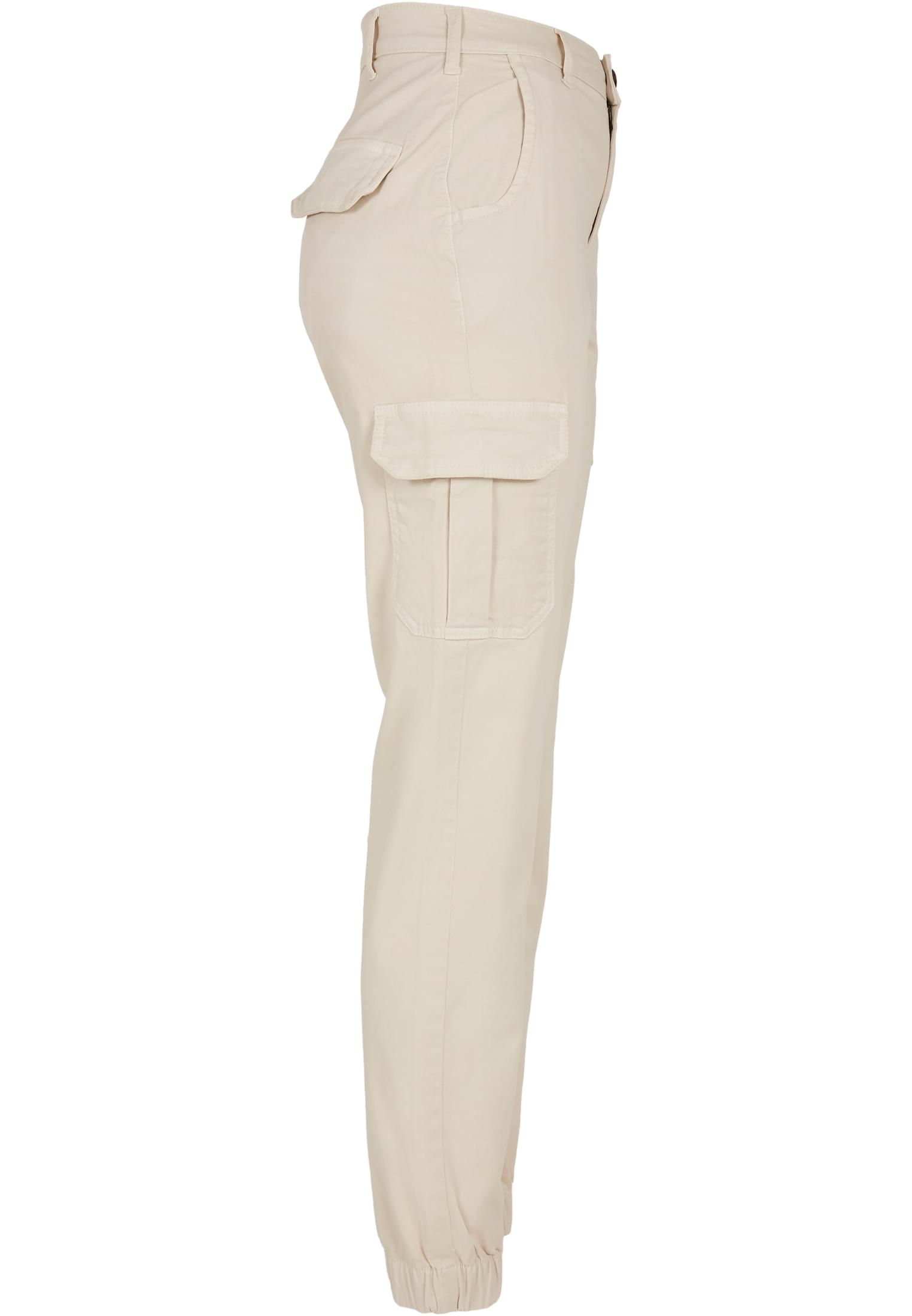 Ladies High Waist Cargo Pants | whitesand