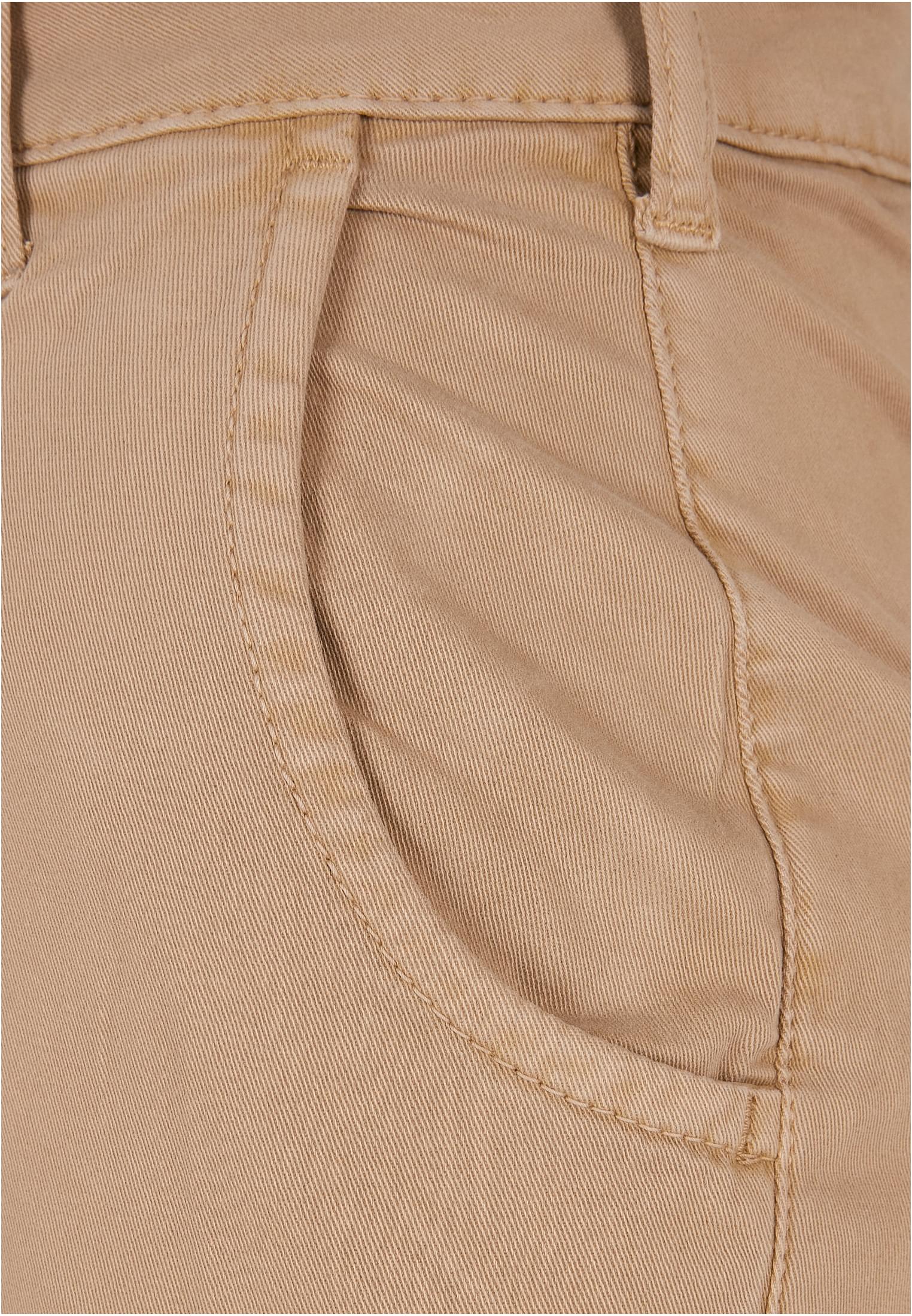 Ladies High Waist Cargo Pants | unionbeige