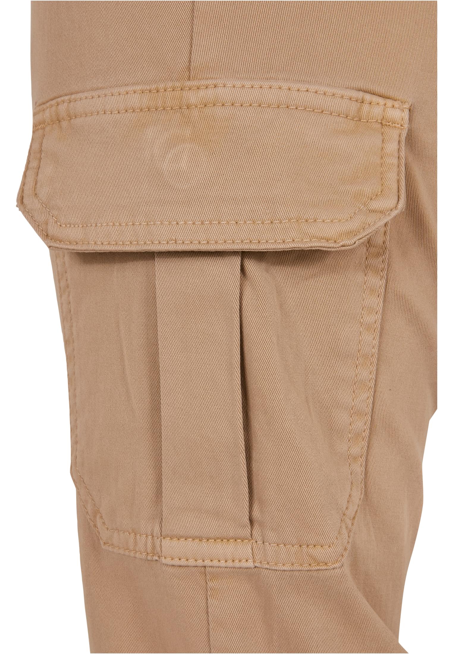 Ladies High Waist Cargo Pants | unionbeige