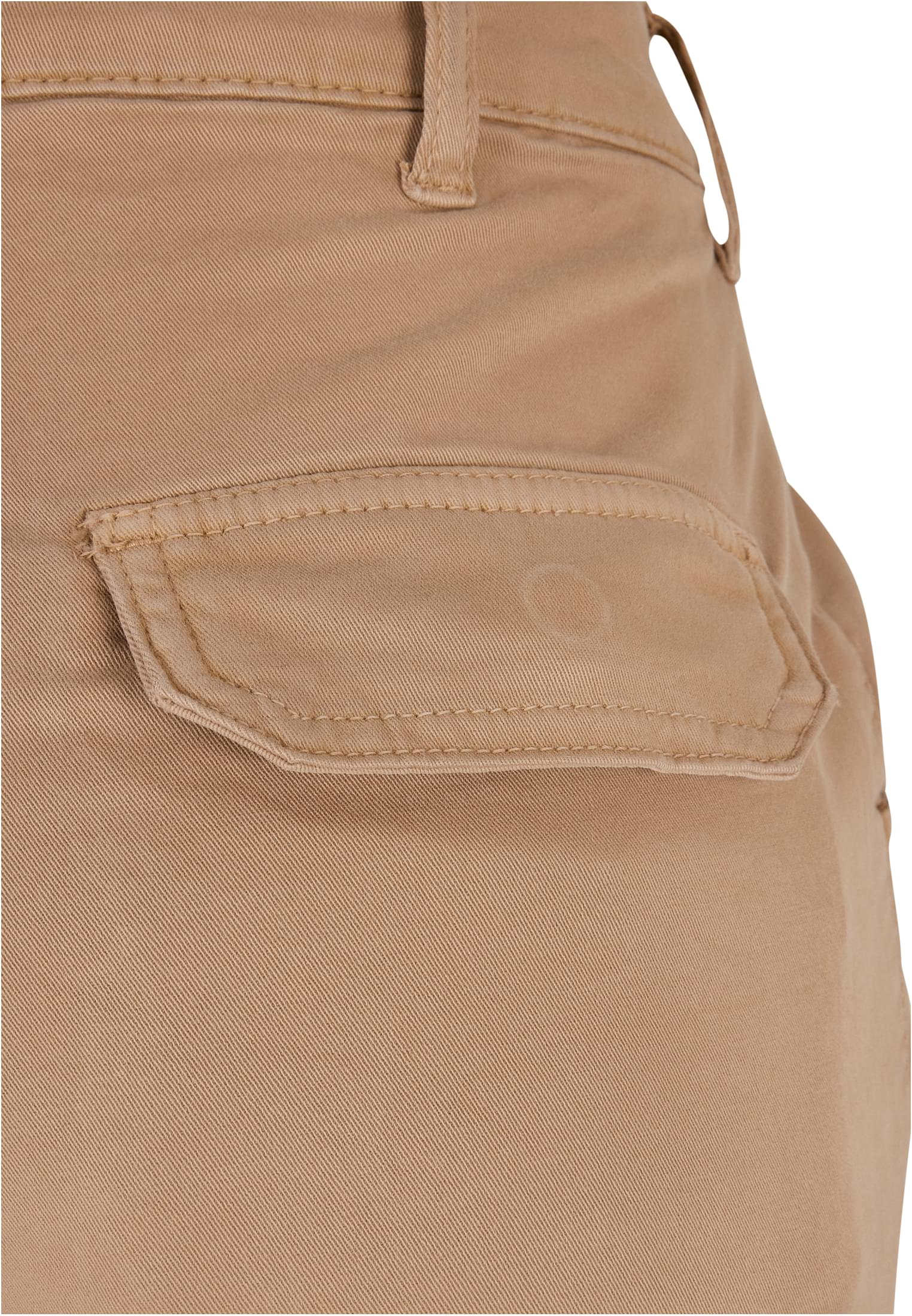 Ladies High Waist Cargo Pants | unionbeige