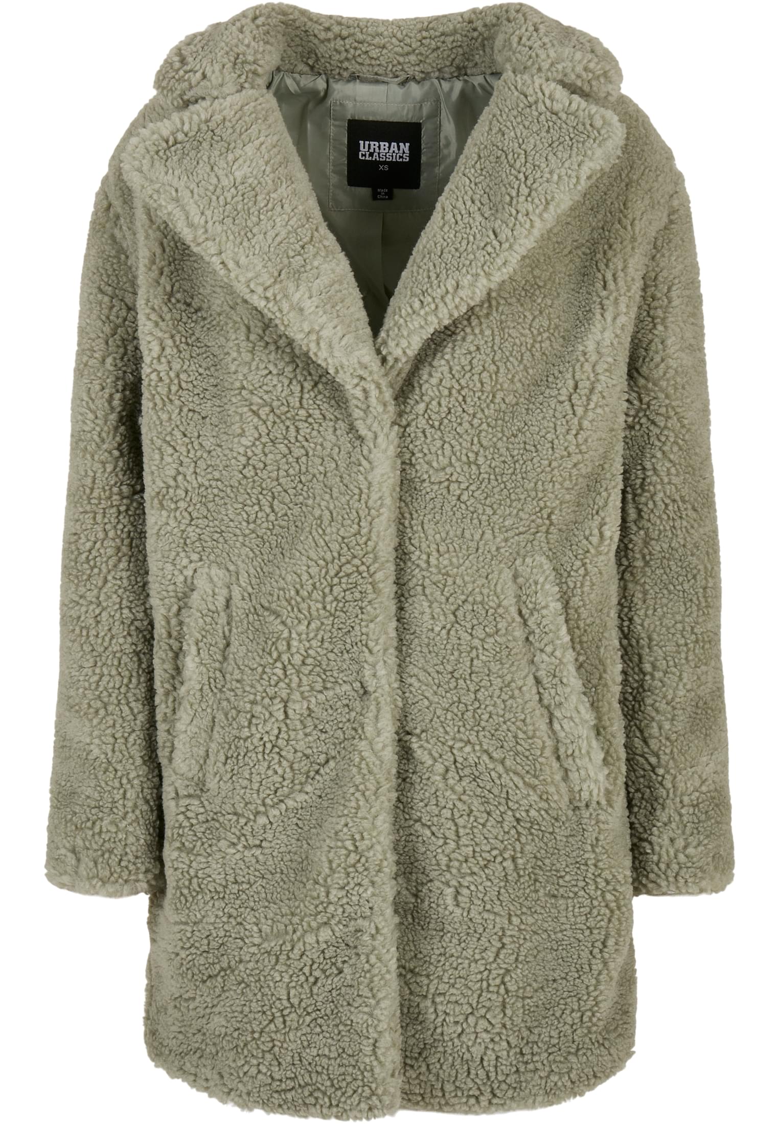 Ladies Oversized Sherpa Coat | softsalvia