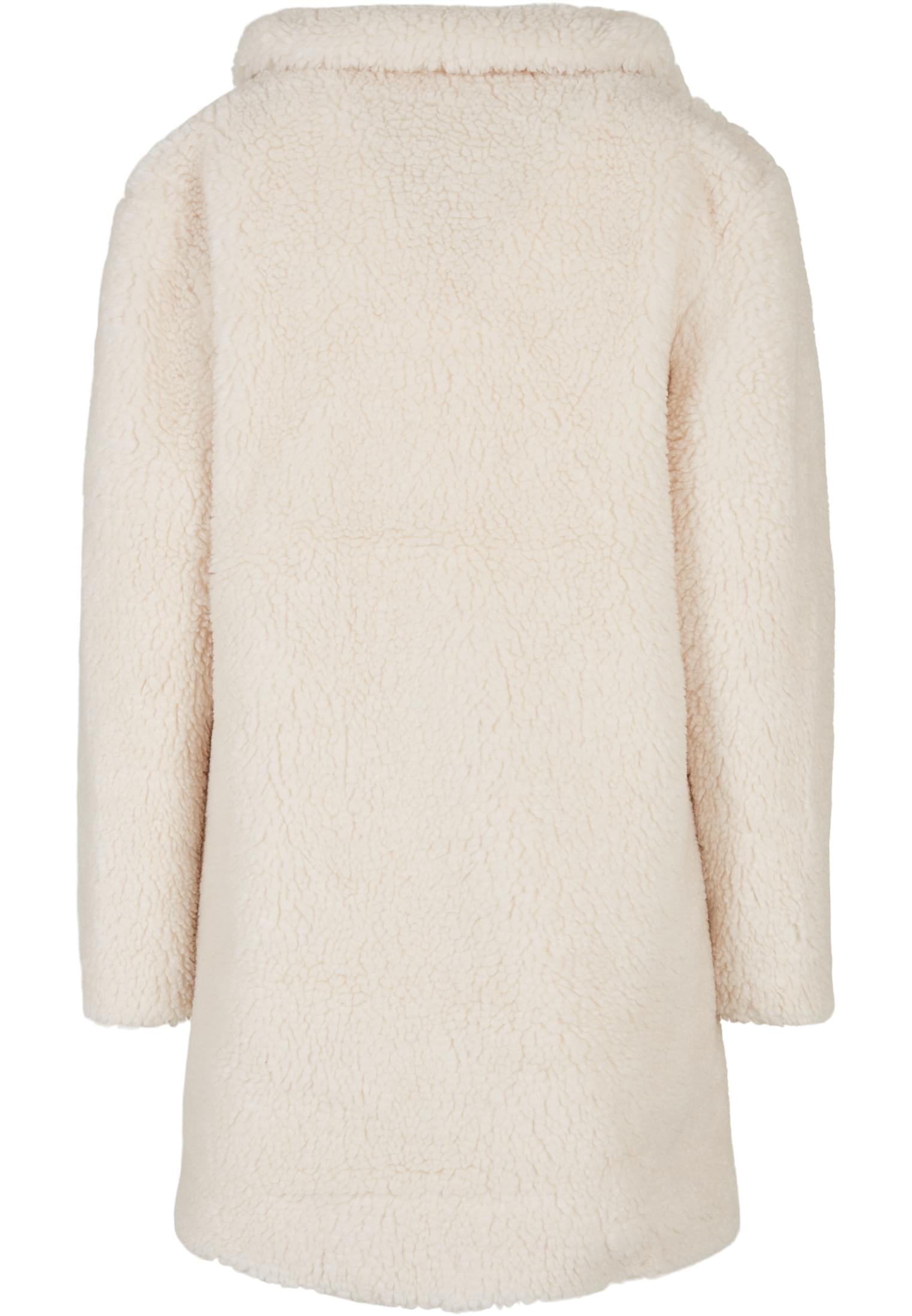 Ladies Oversized Sherpa Coat | whitesand