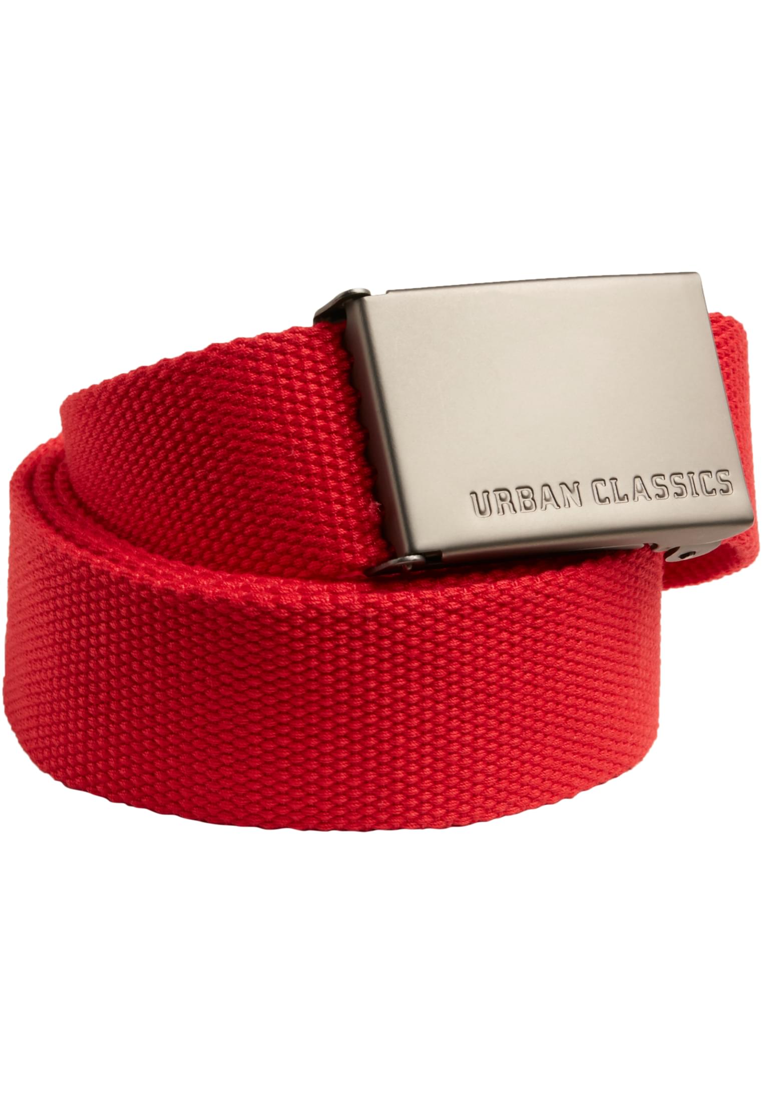 Canvas Belt | red