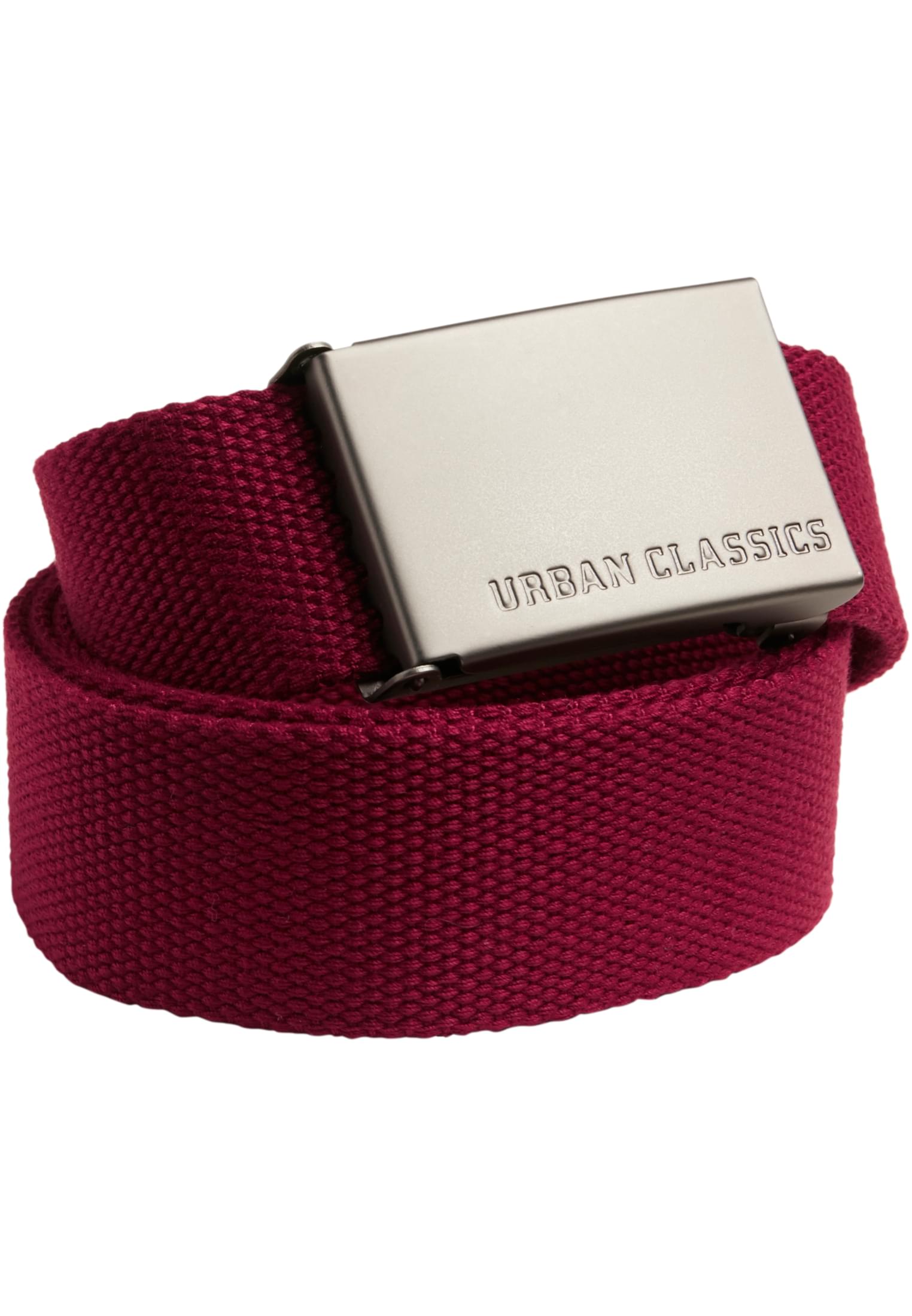 Canvas Belt | burgundy