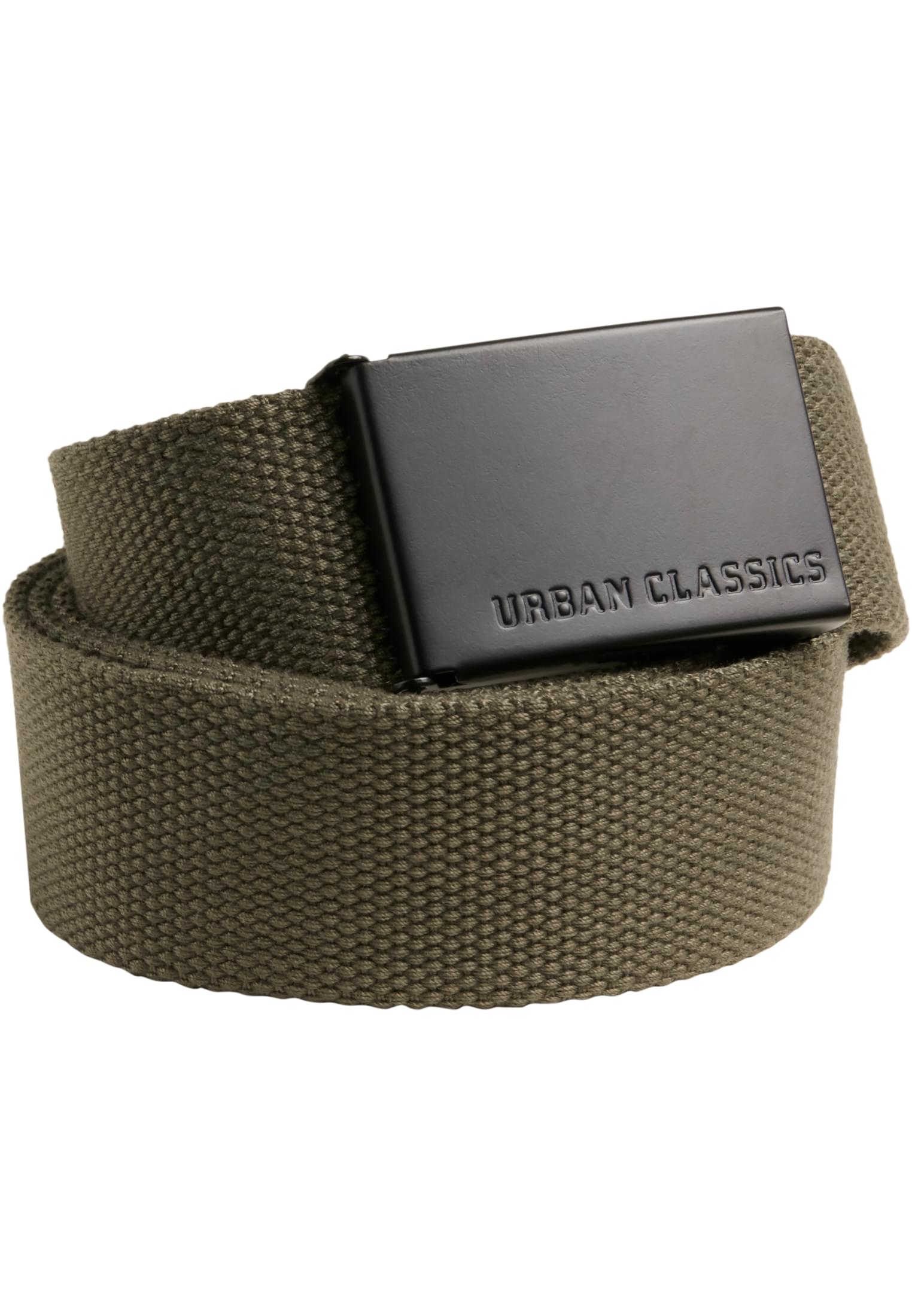 Canvas Belt | olive/black