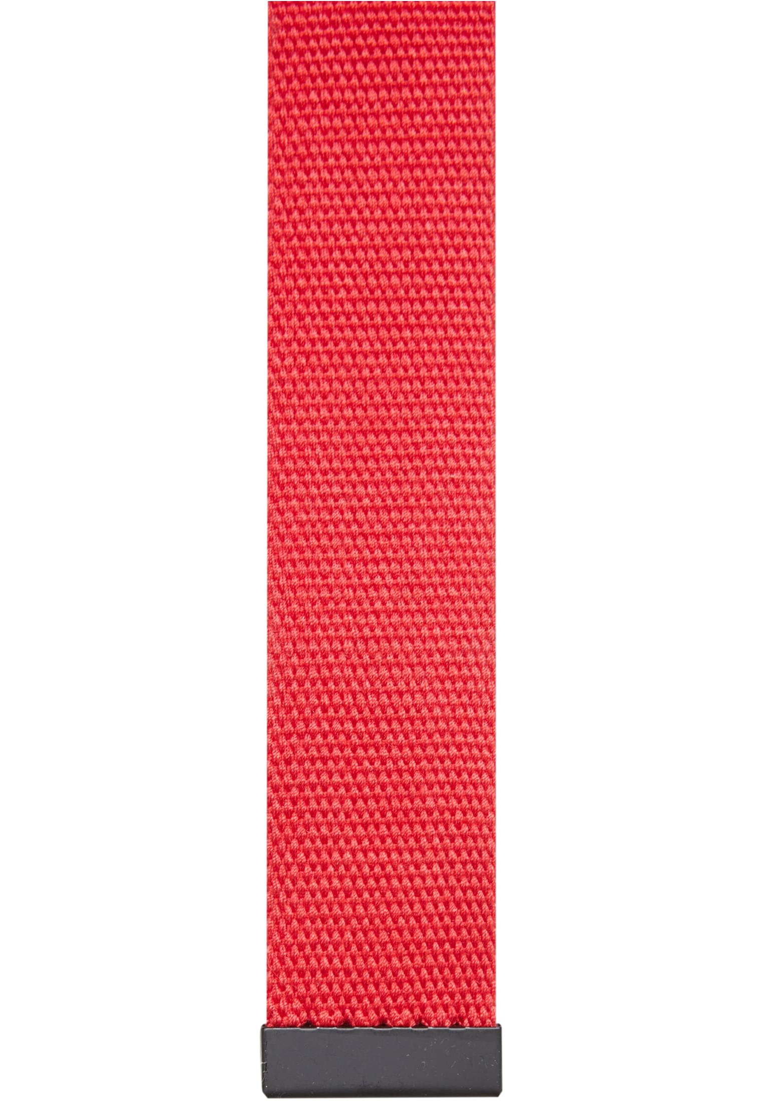 Canvas Belt | cityred/black