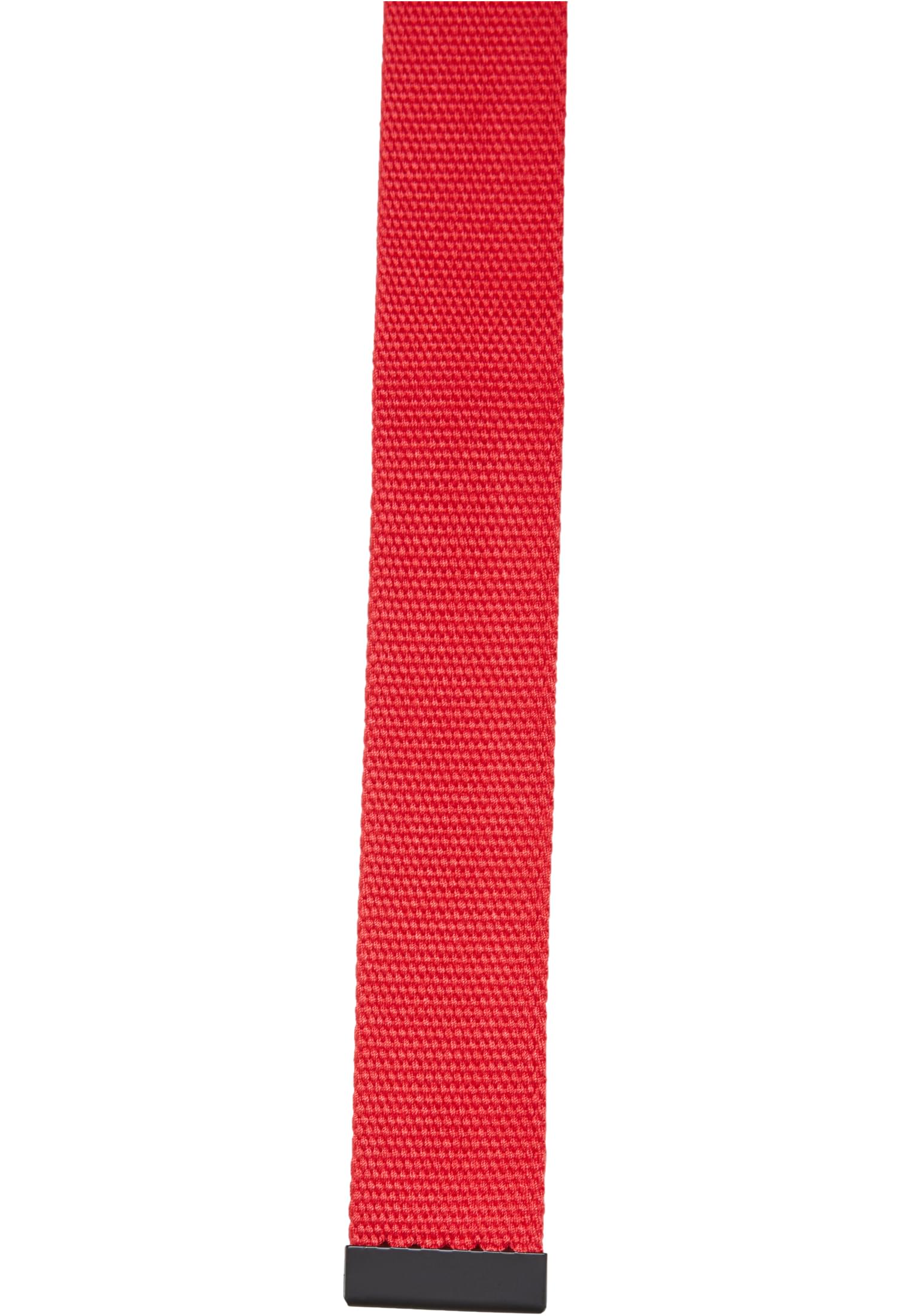 Canvas Belt | cityred/black
