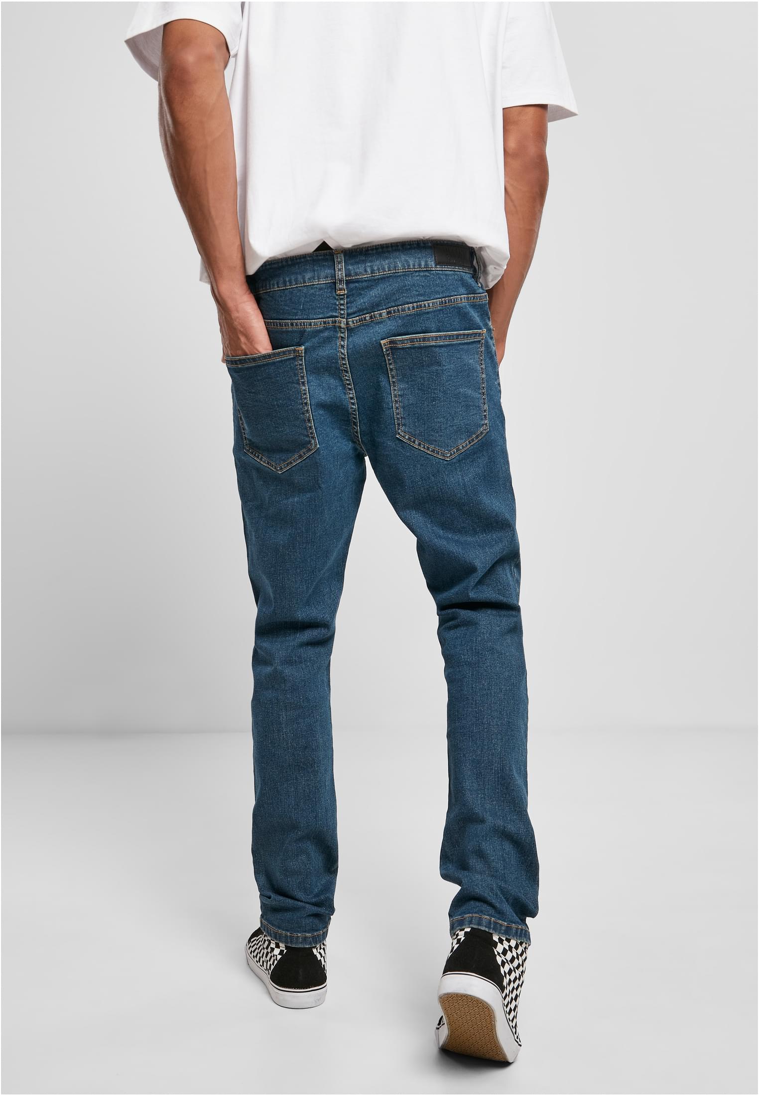 Slim Fit Jeans | mid indigo washed