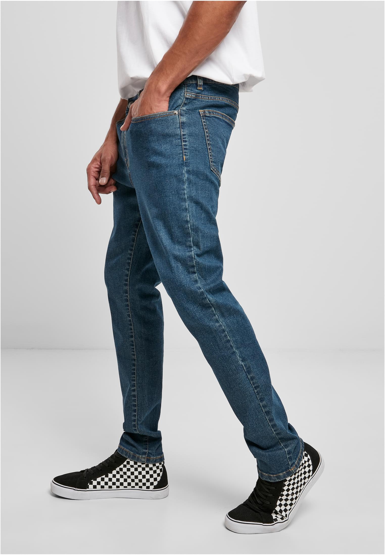 Slim Fit Jeans | mid indigo washed