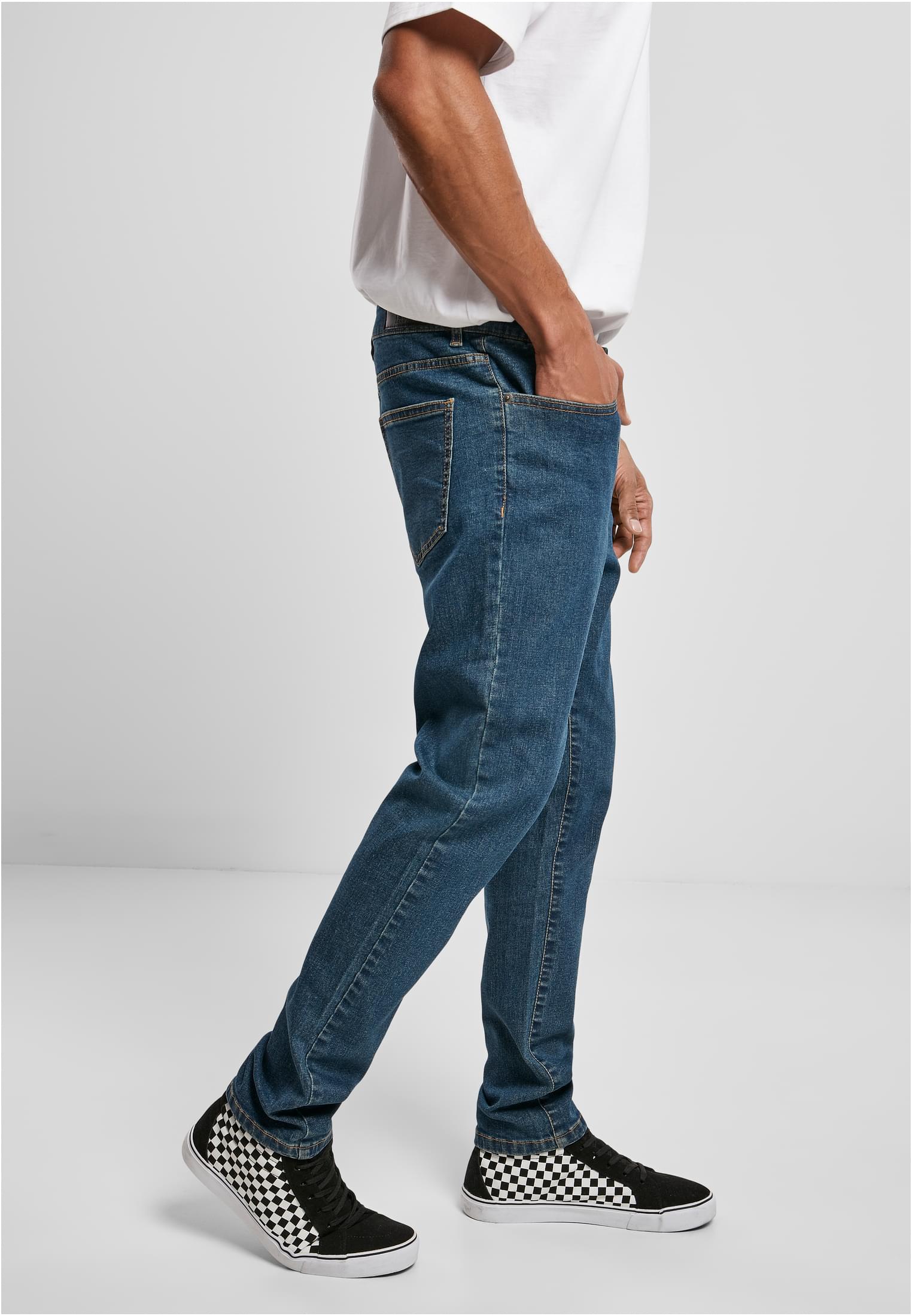 Slim Fit Jeans | mid indigo washed